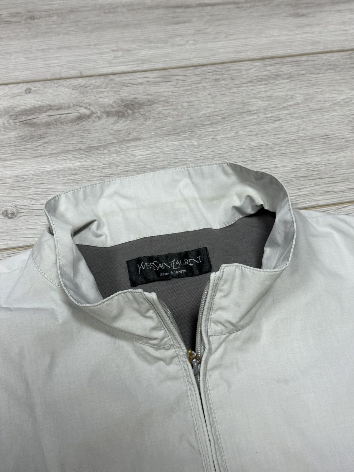 Yves Saint Laurent Yves Saint Laurent Y stripe YSL jacket zip Size US M / EU 48-50 / 2 - 4 Thumbnail
