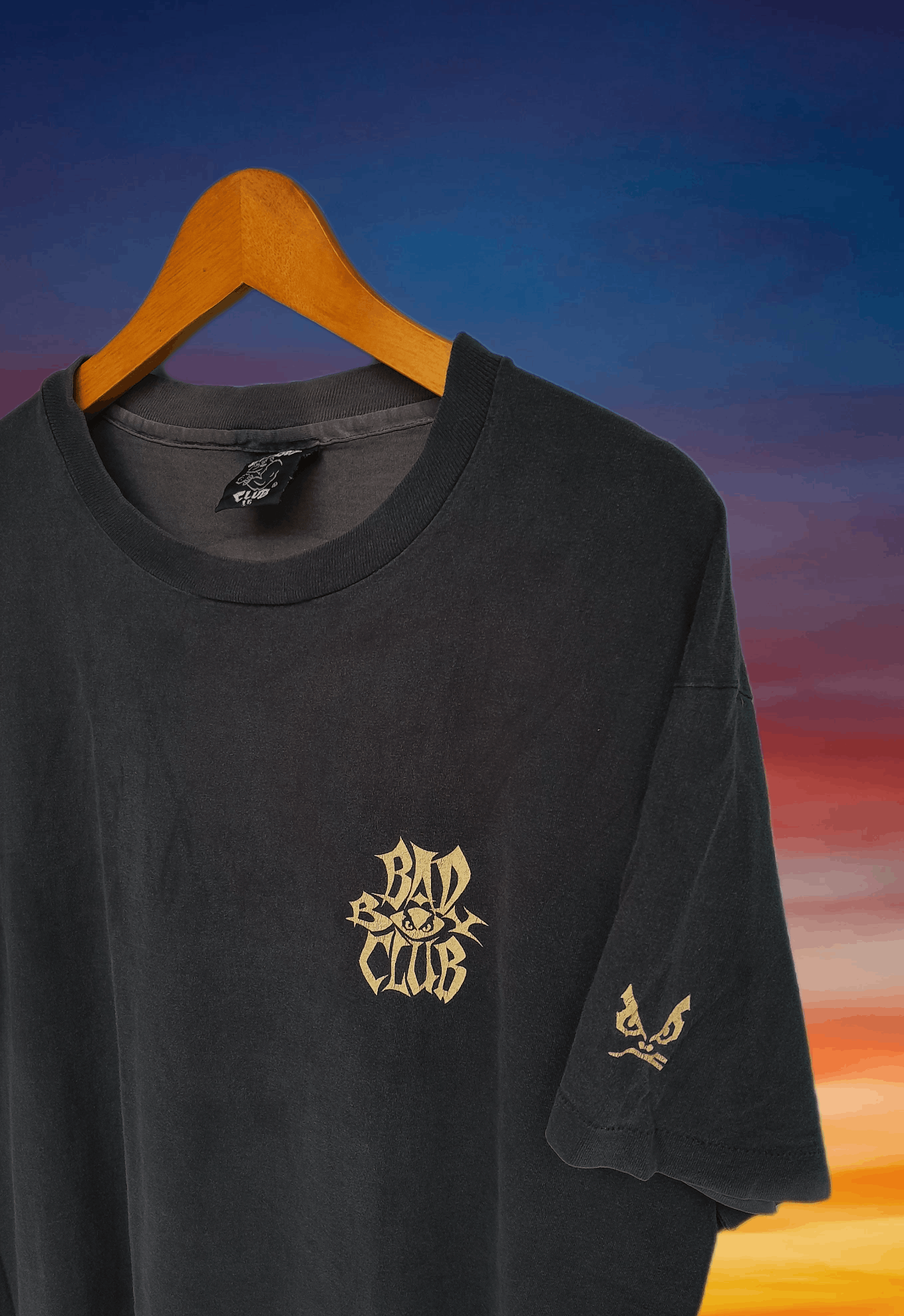 Vintage Vintage 90s BAD BOY CLUB Clothing T-Shirt Size US L / EU 52-54 / 3 - 5 Thumbnail