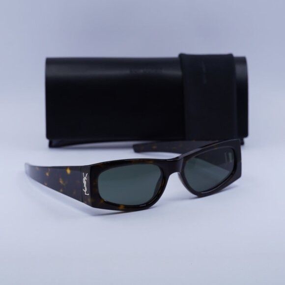 Saint Laurent Paris 🕶️ New Saint Laurent SLM140 003 Sunglasses - Havana Frame Size ONE SIZE - 1 Thumbnail