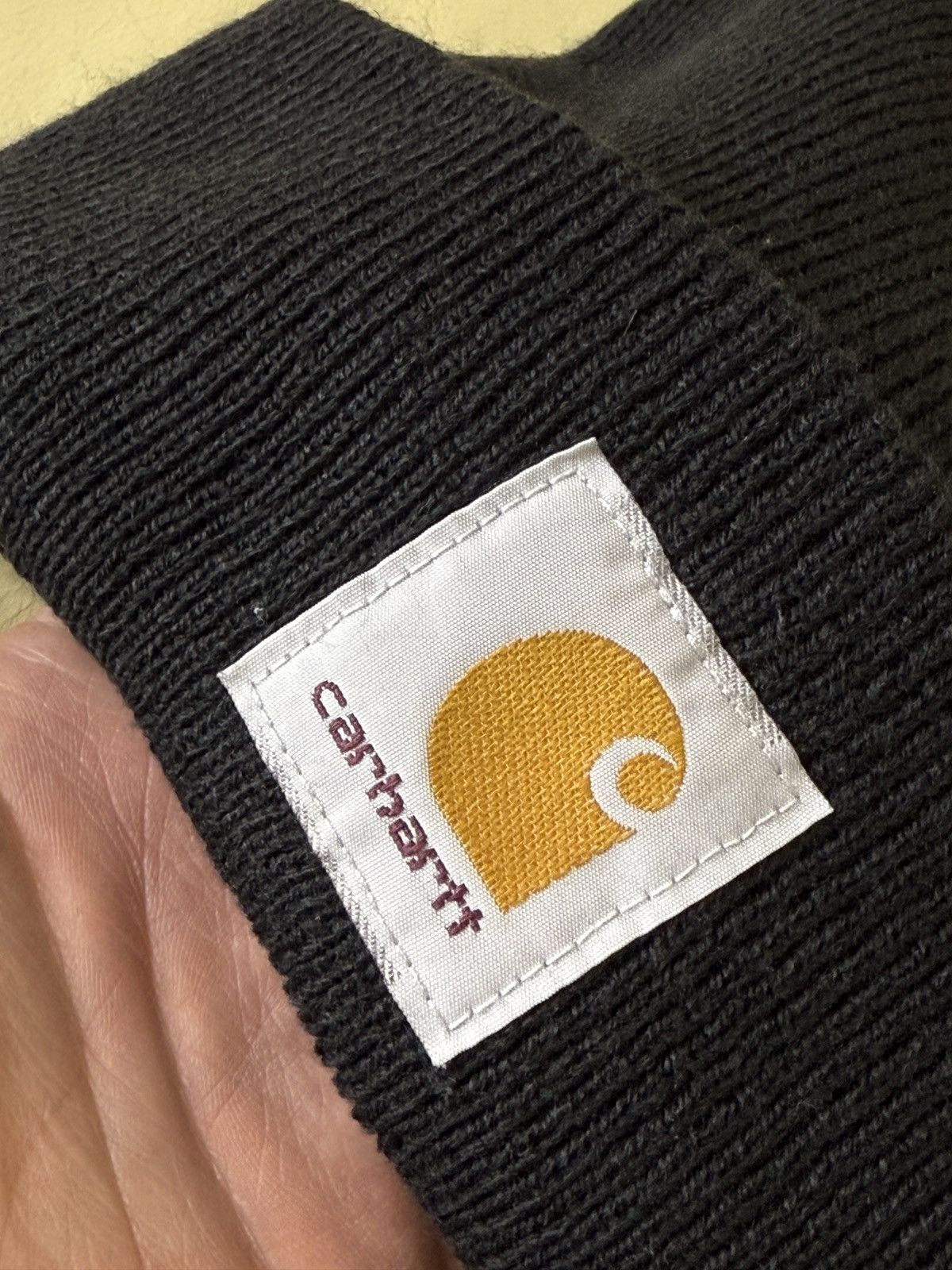 Carhartt Carhartt Black Beanie hat Size ONE SIZE - 2 Thumbnail