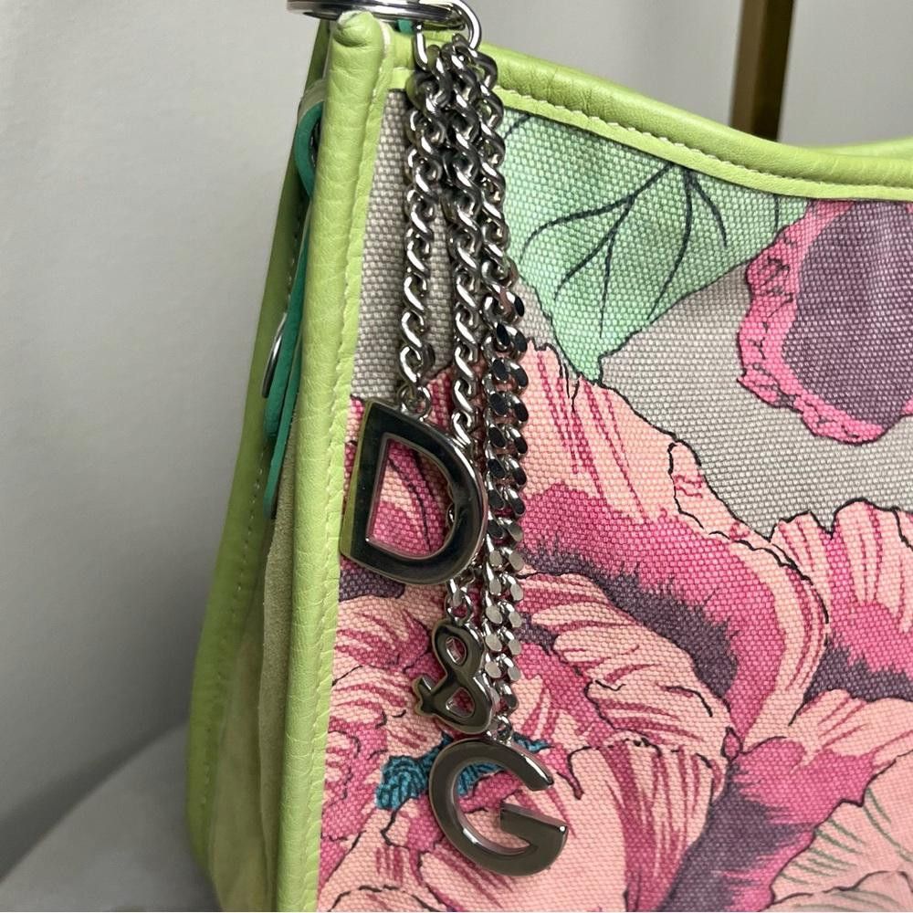Dolce & Gabbana D&G by Dolce & Gabbana Floral Handbag Mini Pouch Size ONE SIZE - 7 Thumbnail