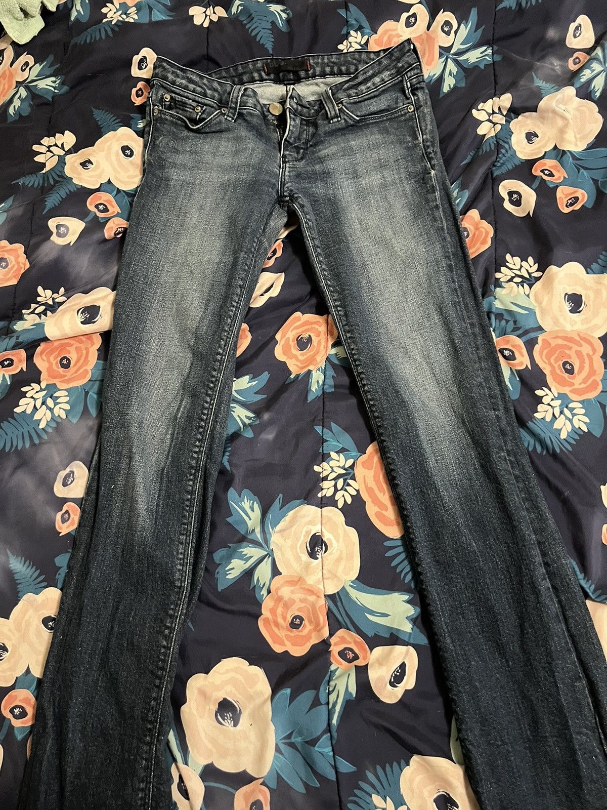 Japanese Brand × Vintage women dark jeans Size 26" / US 2 / IT 38 - 2 Thumbnail