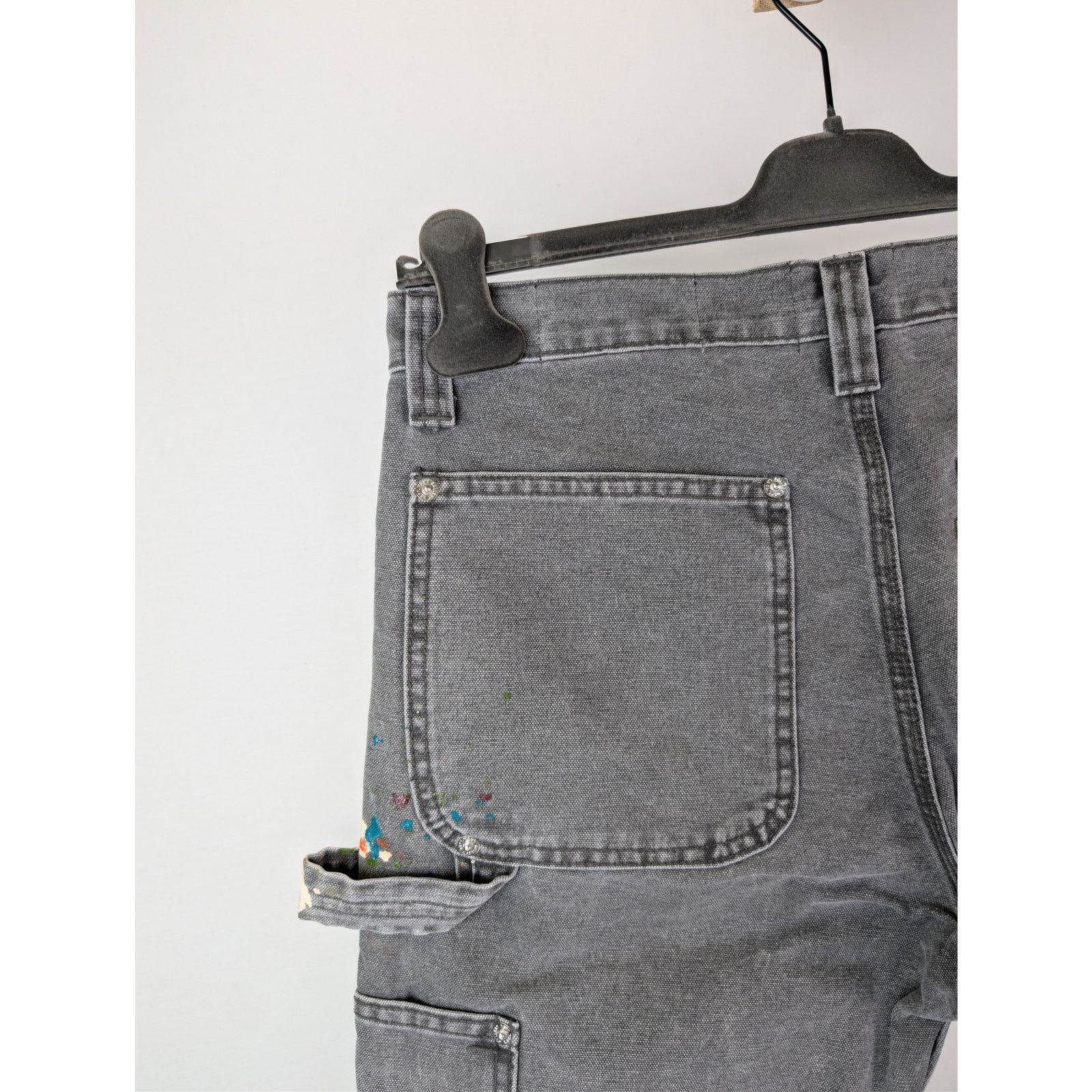 Gallery Dept. o1rshd1 LA Flare Carpenter Jeans in Charcoal Size US 31 - 15 Thumbnail