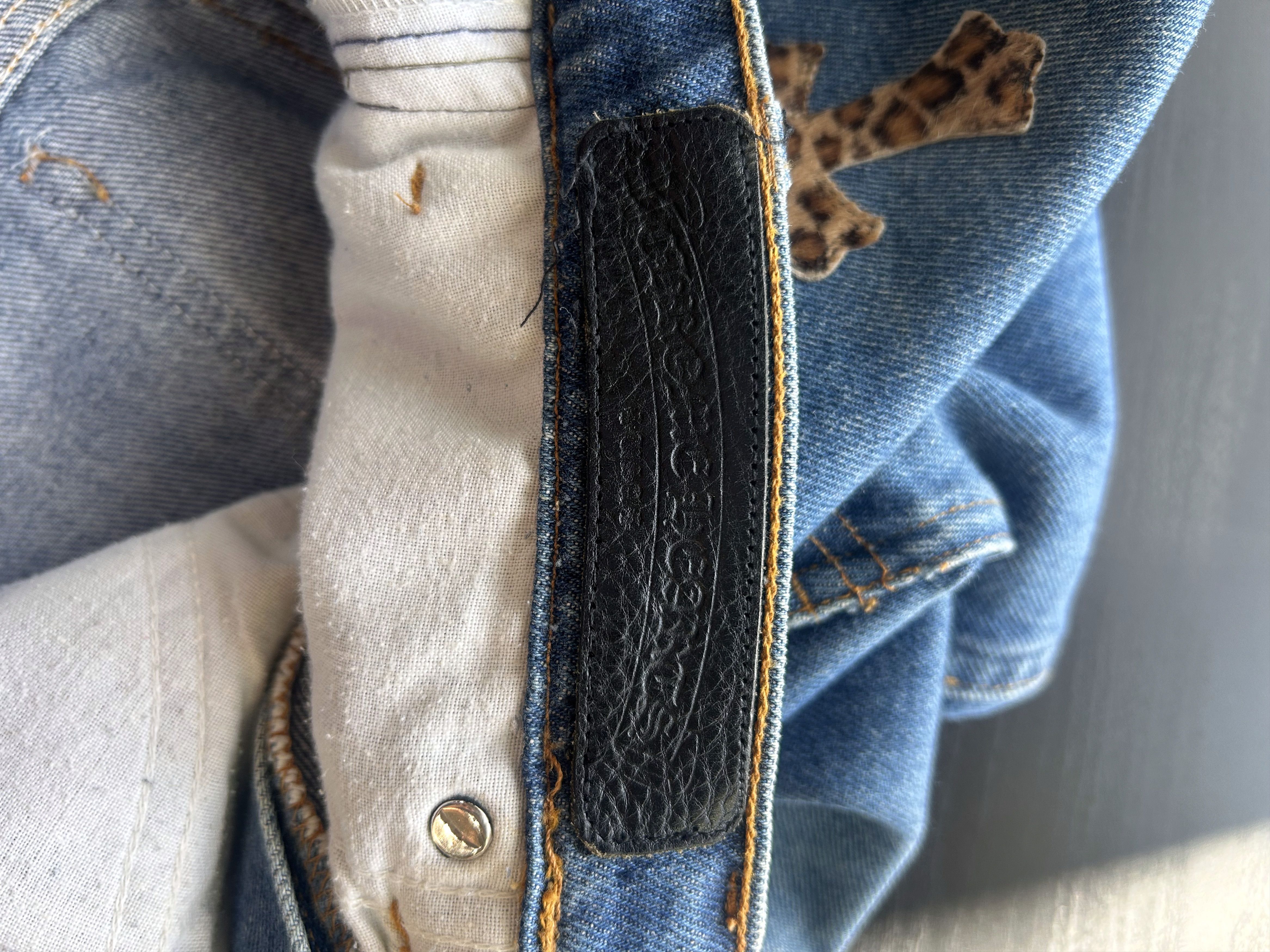 Chrome Hearts Cheetah Patched Levi’s Jeans Size US 33 - 7 Thumbnail