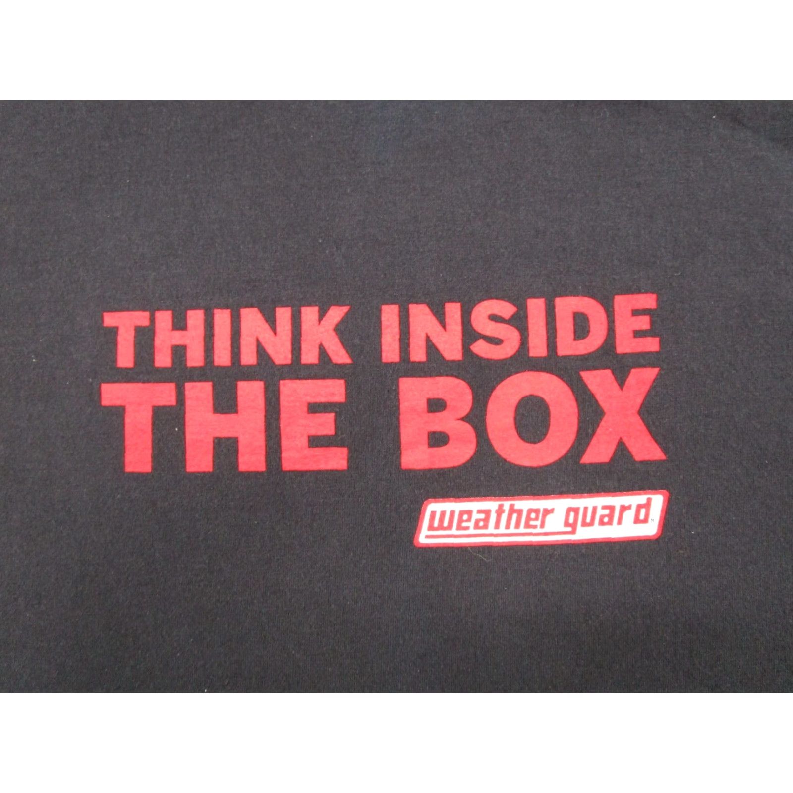 Hanes VINTAGE Weather Guard Tool Box Toyota Tundra T-Shirt Hanes Mens XL Black Crew Neck Short Sleeve Shirt Size US XL / EU 56 / 4 - 3 Thumbnail