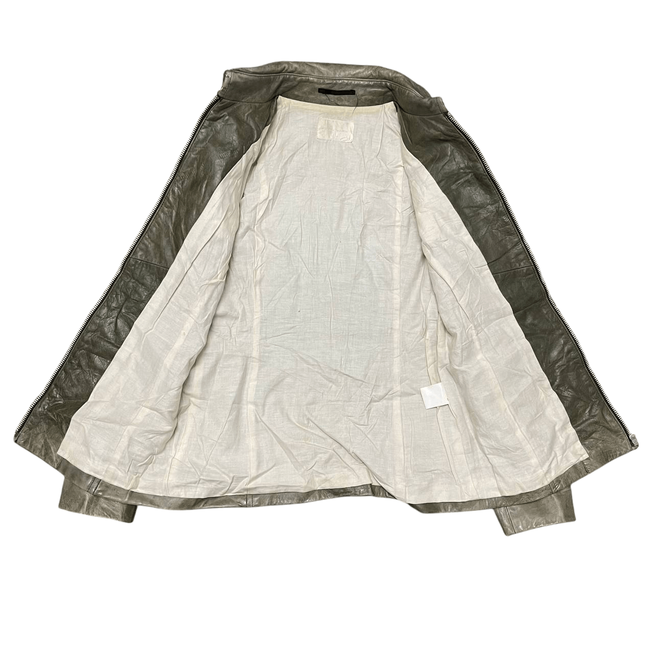 ABAHOUSE Sample Abahouse Devinette Zipper Leather Jacket Size US S / EU 44-46 / 1 - 8 Thumbnail