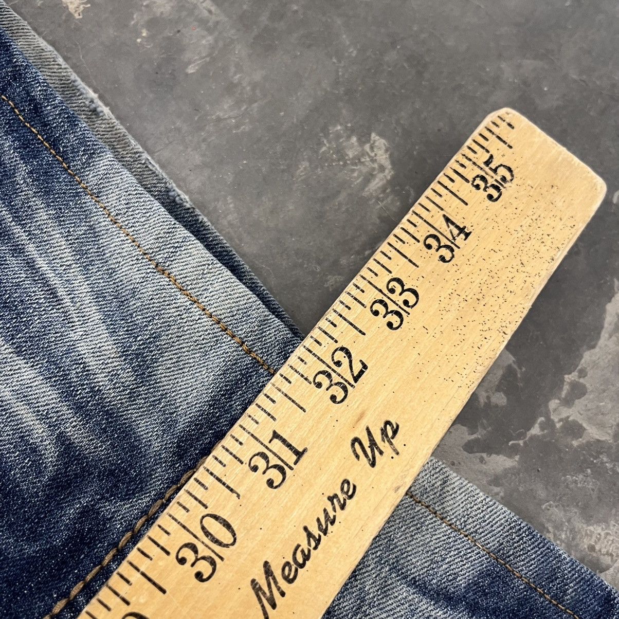 Fubu × Rocawear Y2K RocaWear style Washed and faded denim jeans baggy 34x32 Size US 34 / EU 50 - 5 Thumbnail