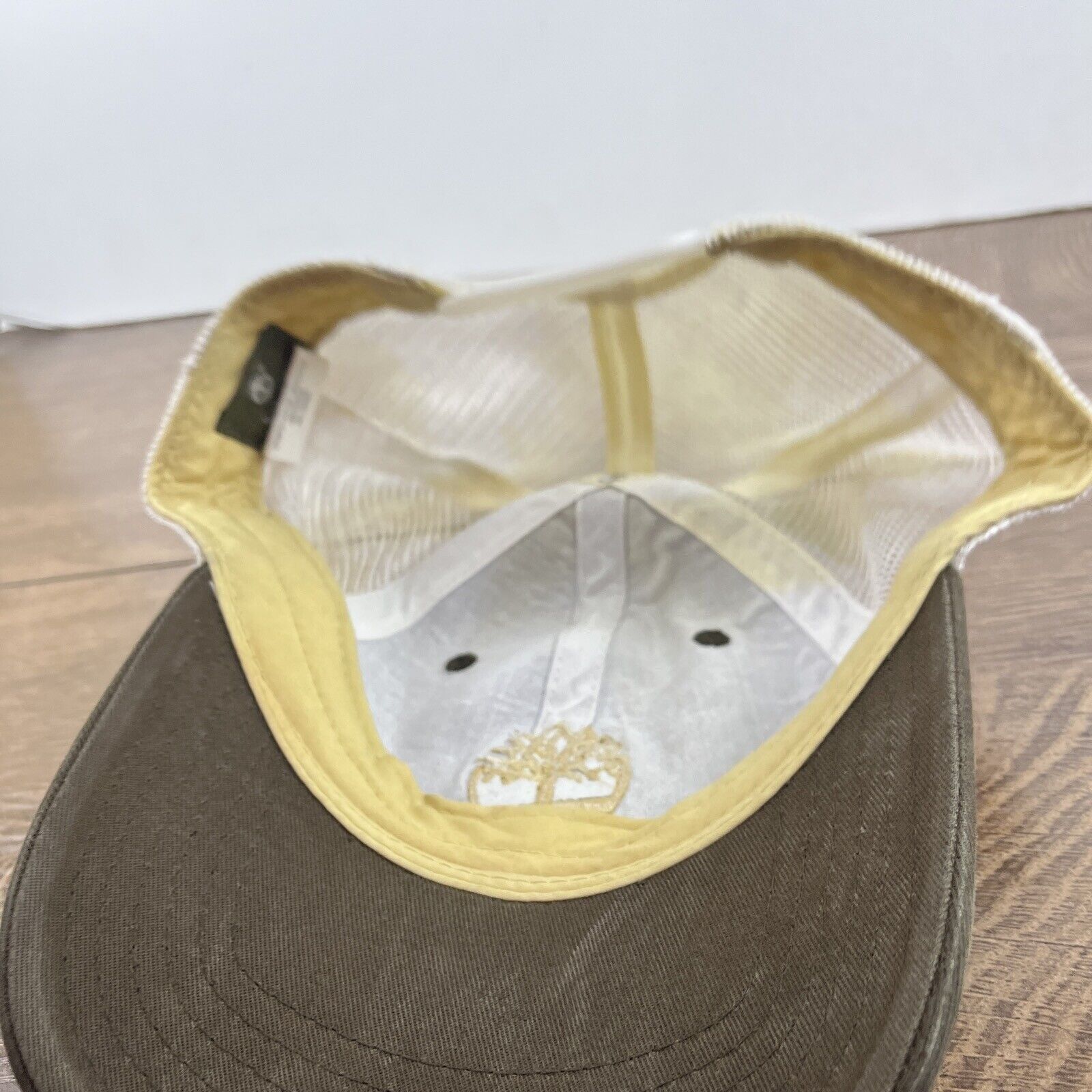 Timberland Timberland Tan Brown Hat Adjustable Adult Size Hat Brown Cap Size ONE SIZE - 12 Thumbnail