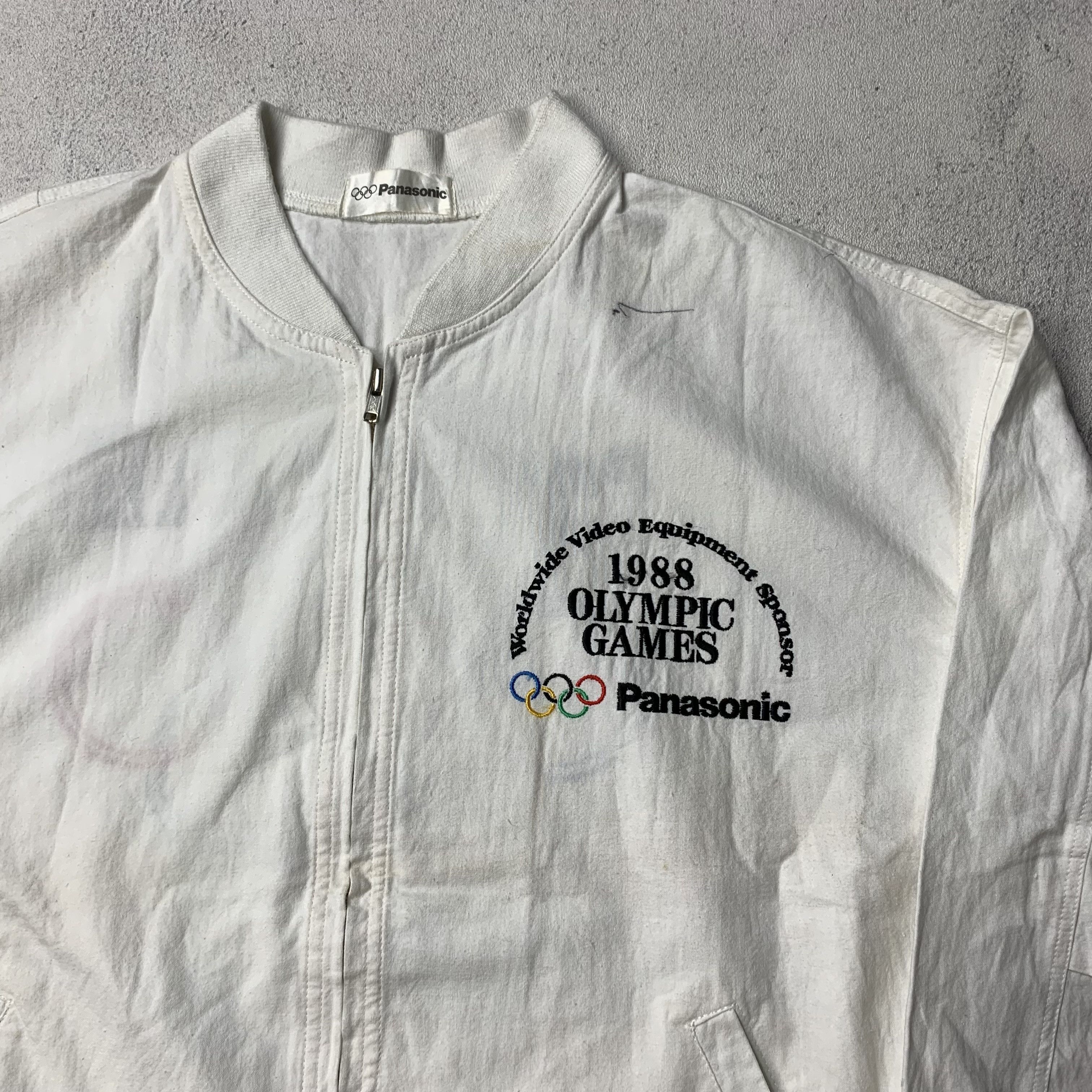 Vintage Vintage 1988 Olympic Games Panasonic Jacket Size US M / EU 48-50 / 2 - 5 Thumbnail
