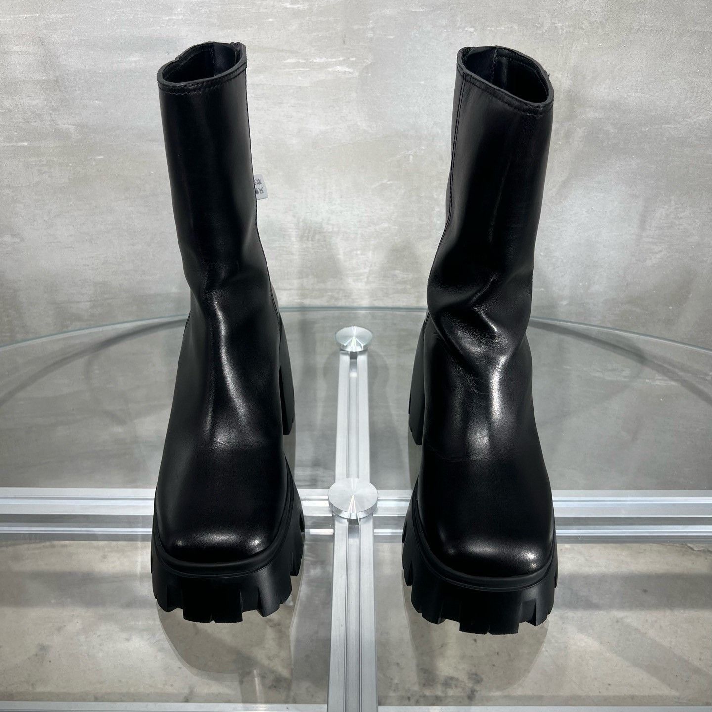 Miu Miu MIU MIU Black Ankle Boots Size US 7.5 / IT 37.5 - 1 Thumbnail