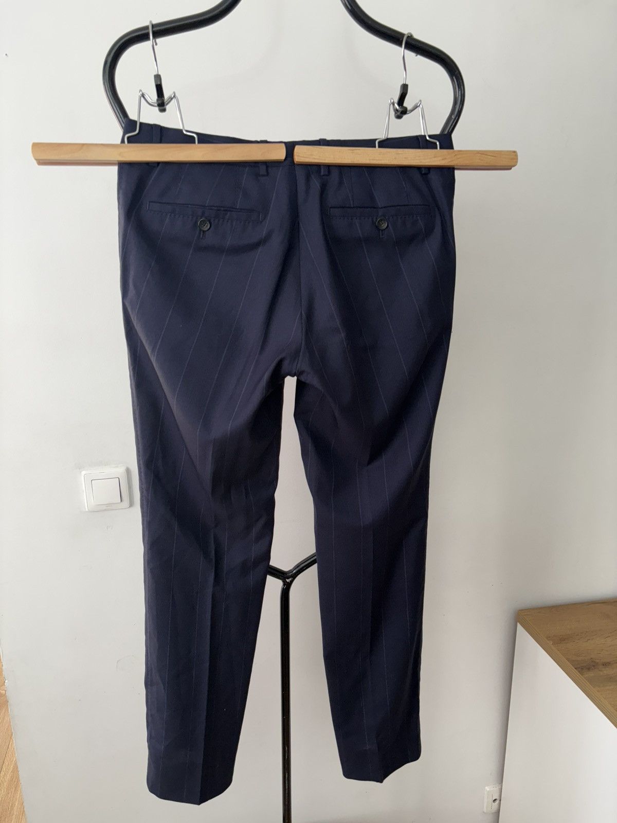 Designer × Hugo Boss Exclusive Men’s Hugo Boss Selection Suit – 100% Virgin Wool Size 46L - 13 Thumbnail