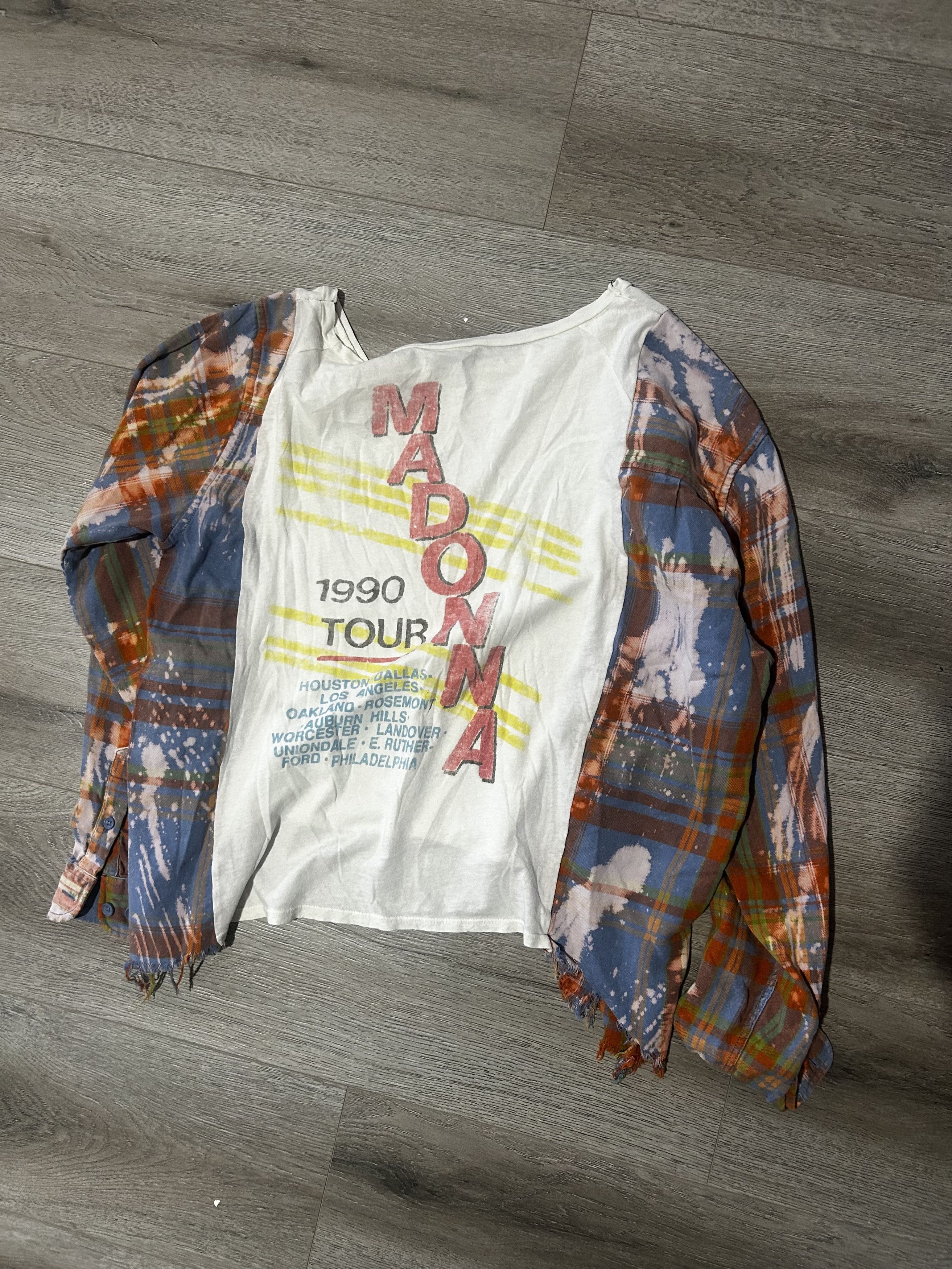 Vintage VINTAGE madonna tour long sleeve Size US S / EU 44-46 / 1 - 2 Thumbnail