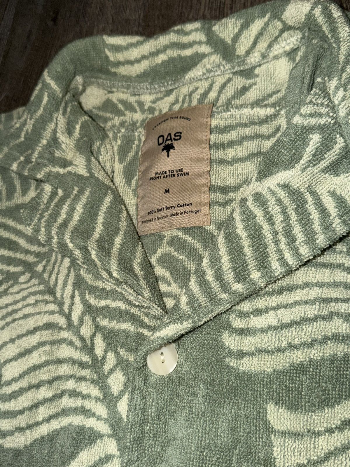 OAS OAS Banana Leaf Cuba Terry Shirt size Medium Size US M / EU 48-50 / 2 - 2 Thumbnail