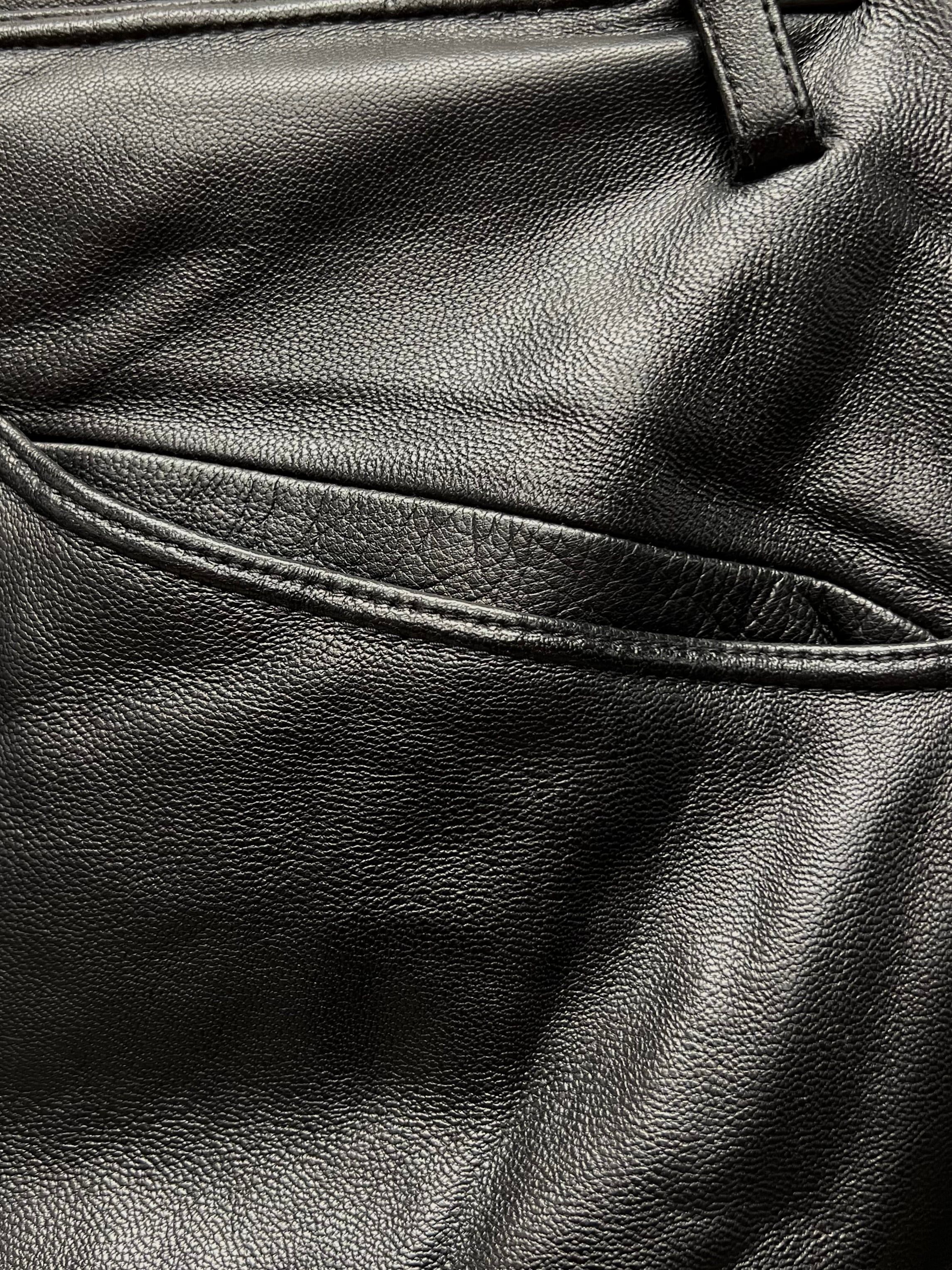 Other Jean Paul Gaultier Black Lambskin Leather Pants Size US 28 / EU 44 - 2 Thumbnail