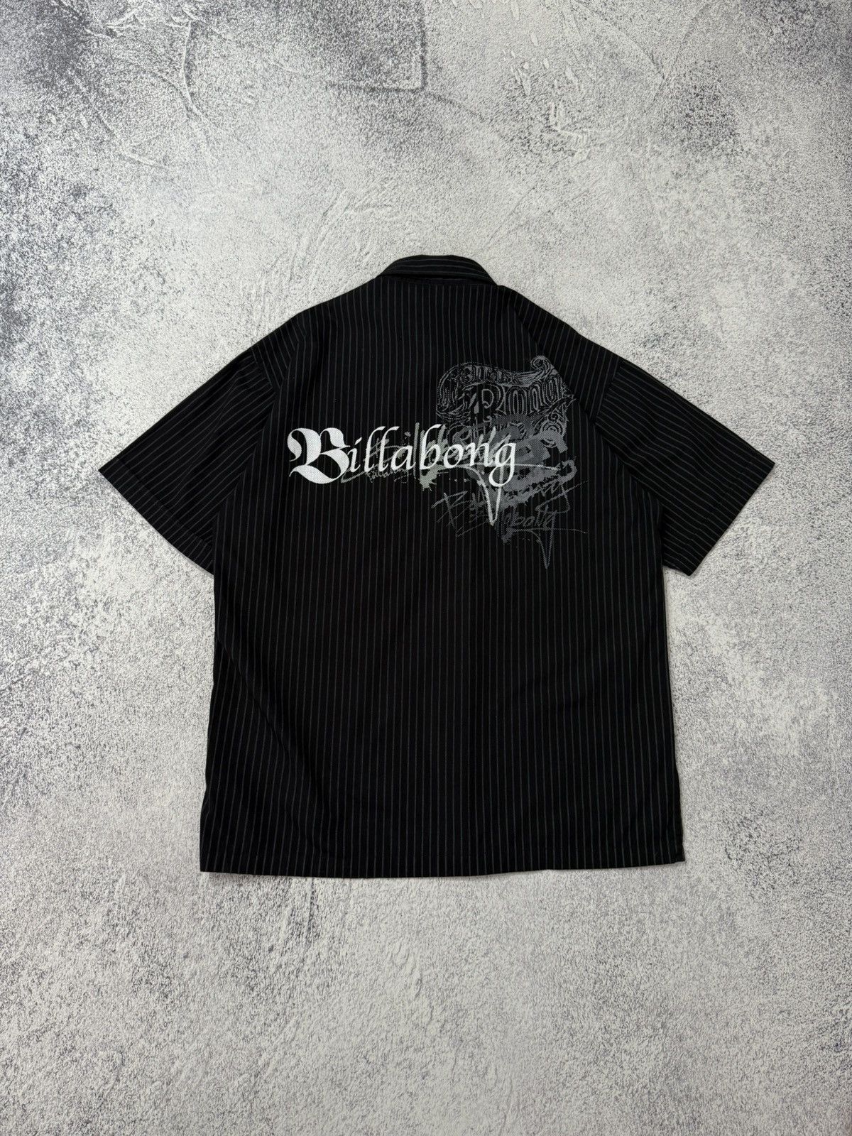 Billabong Vintage Y2K Billabong Short Sleeve Shirt Tatto Tribal Surf Size US XXL / EU 58 / 5 - 7 Thumbnail