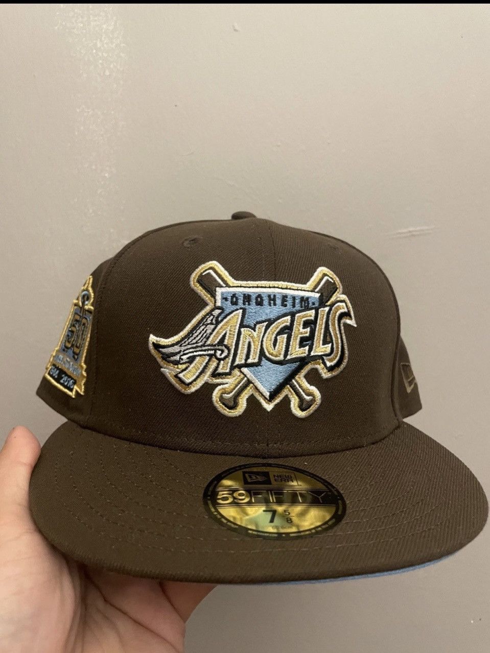 New Era Ecap city Anaheim angels icy size 7 5/8 brand new sold out Size ONE SIZE - 2 Thumbnail