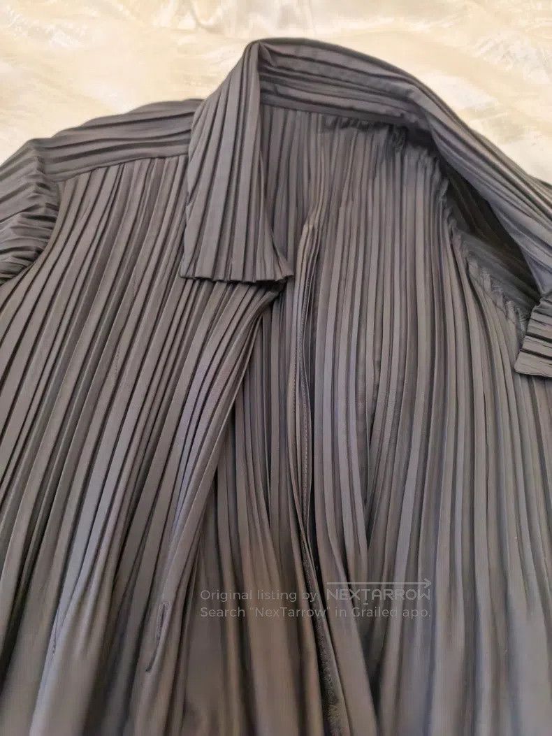 Issey Miyake Issey Miyake Black windbreaker Size L / US 10 / IT 46 - 6 Thumbnail