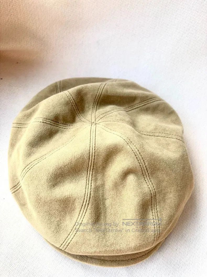 Vivienne Westwood Vivienne Westwood Beige Saturn Newsboy Cap. Size ONE SIZE - 5 Thumbnail