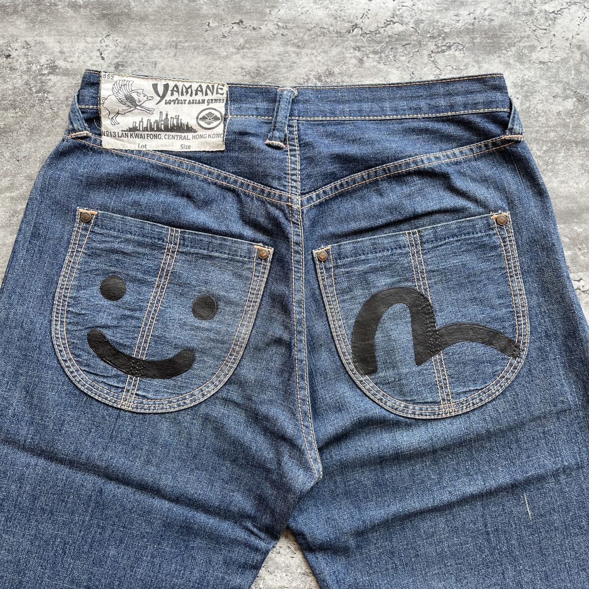 Evisu × Japanese Brand Evisu Yamane Seagull Smile Jorts Size US 30 / EU 46 - 3 Thumbnail