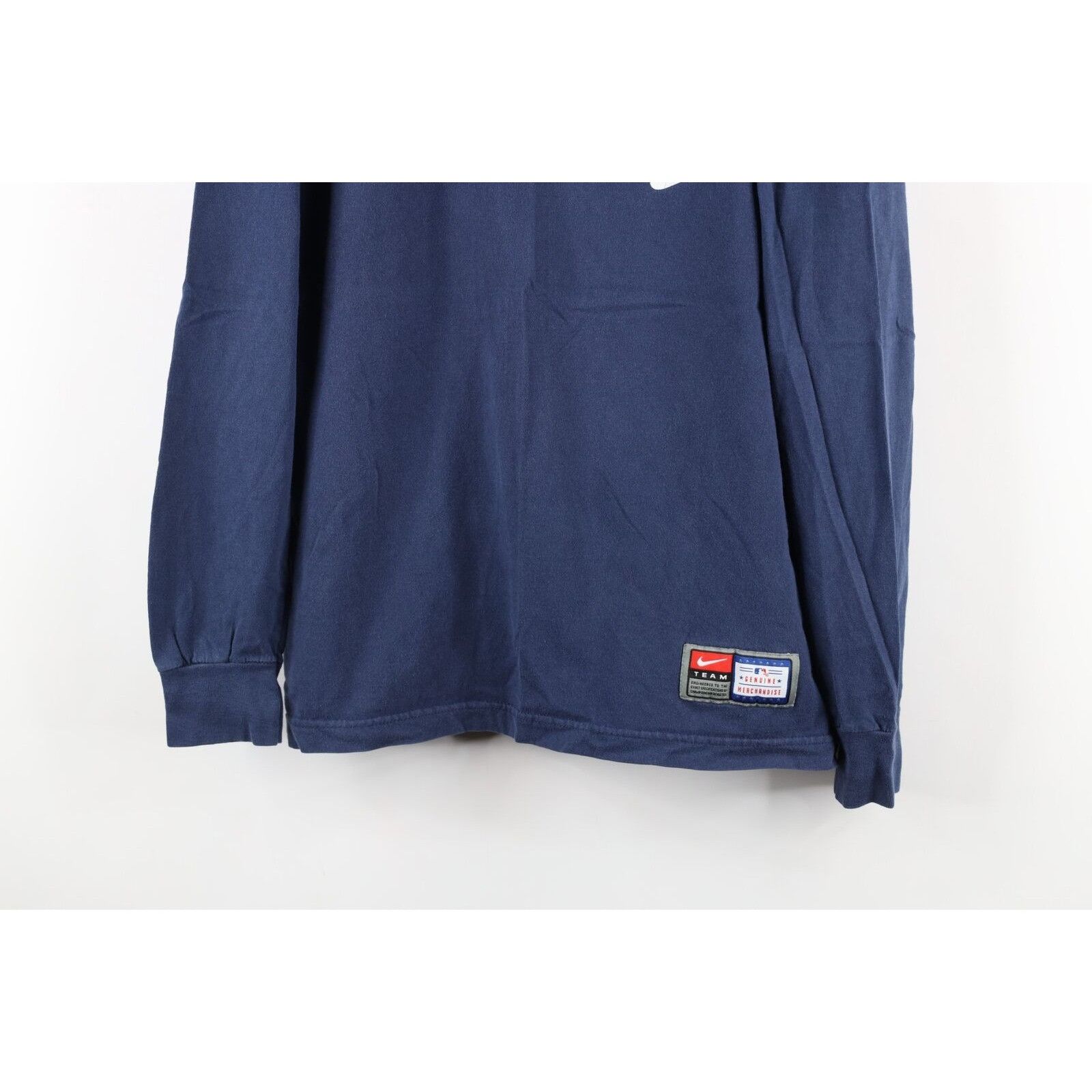 Nike × Vintage Vintage Nike Travis Scott Mini Swoosh Detroit Tigers T-Shirt Size US L / EU 52-54 / 3 - 3 Thumbnail