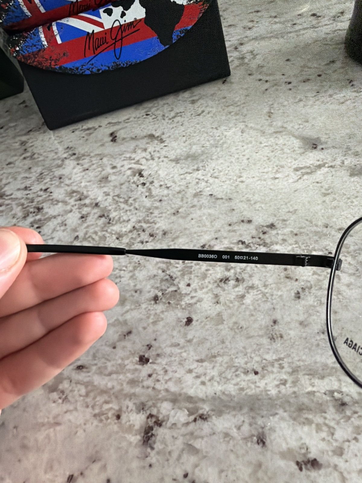 Balenciaga Balenciaga BB0036O 001 Optical Glasses Frames — Black Size ONE SIZE - 2 Thumbnail