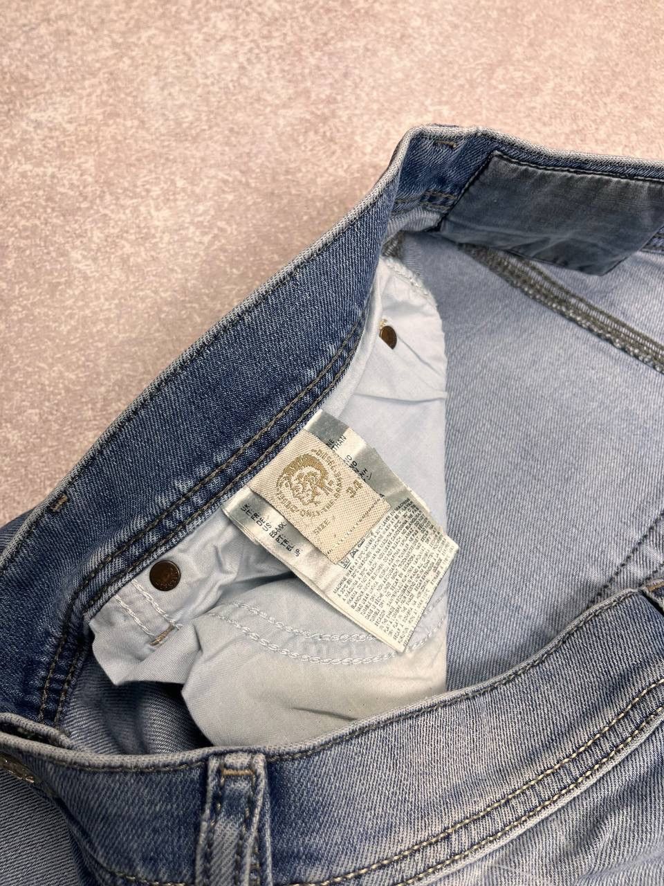Diesel Vintage Diesel Big Logo Distressed Japanese Denim Pants Y2K Size US 34 / EU 50 - 11 Thumbnail