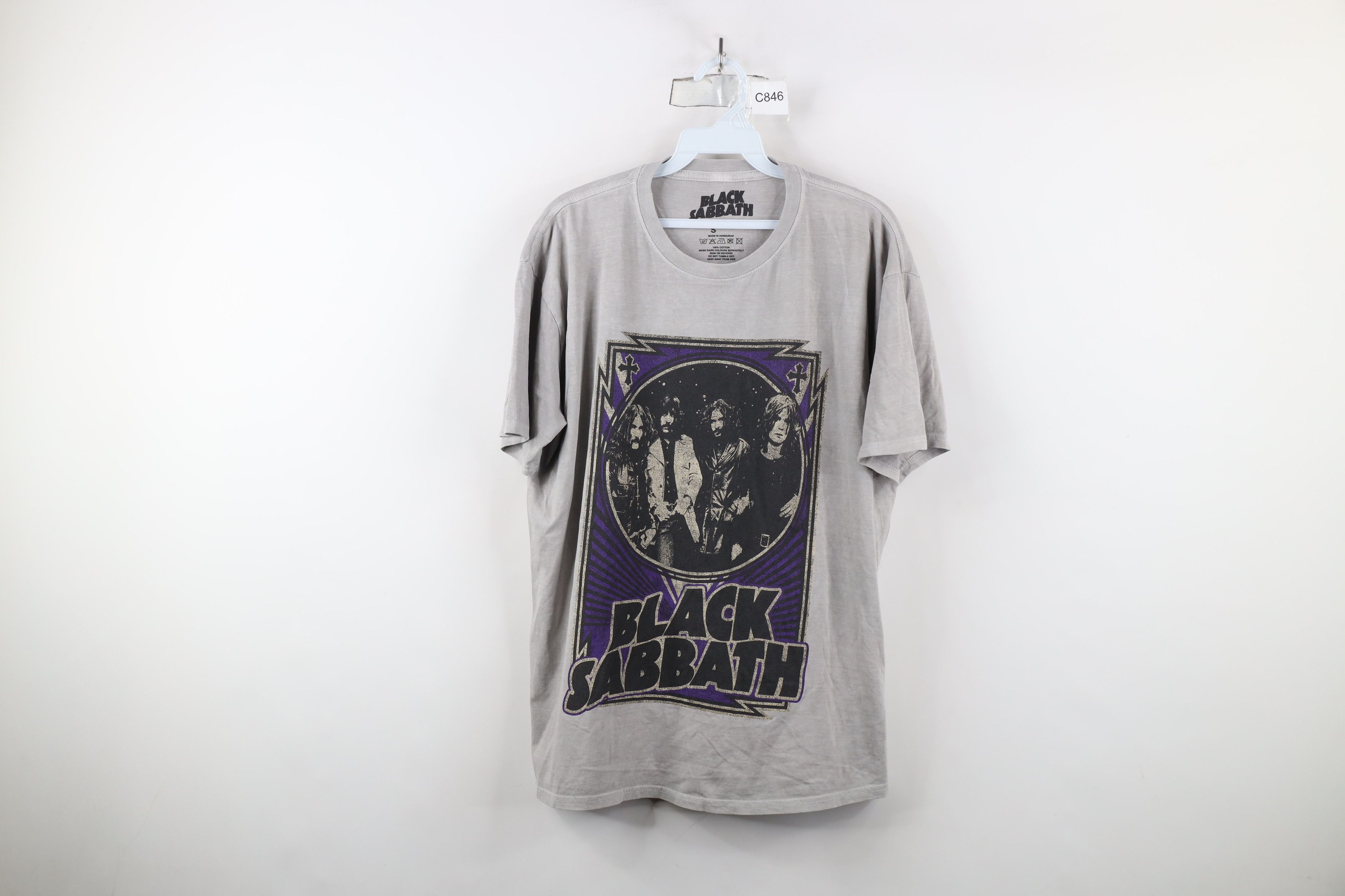 Vintage Retro Y2K Spell Out Ozzy Osbourne Black Sabbath Band T-Shirt Size US S / EU 44-46 / 1 - 1 Thumbnail