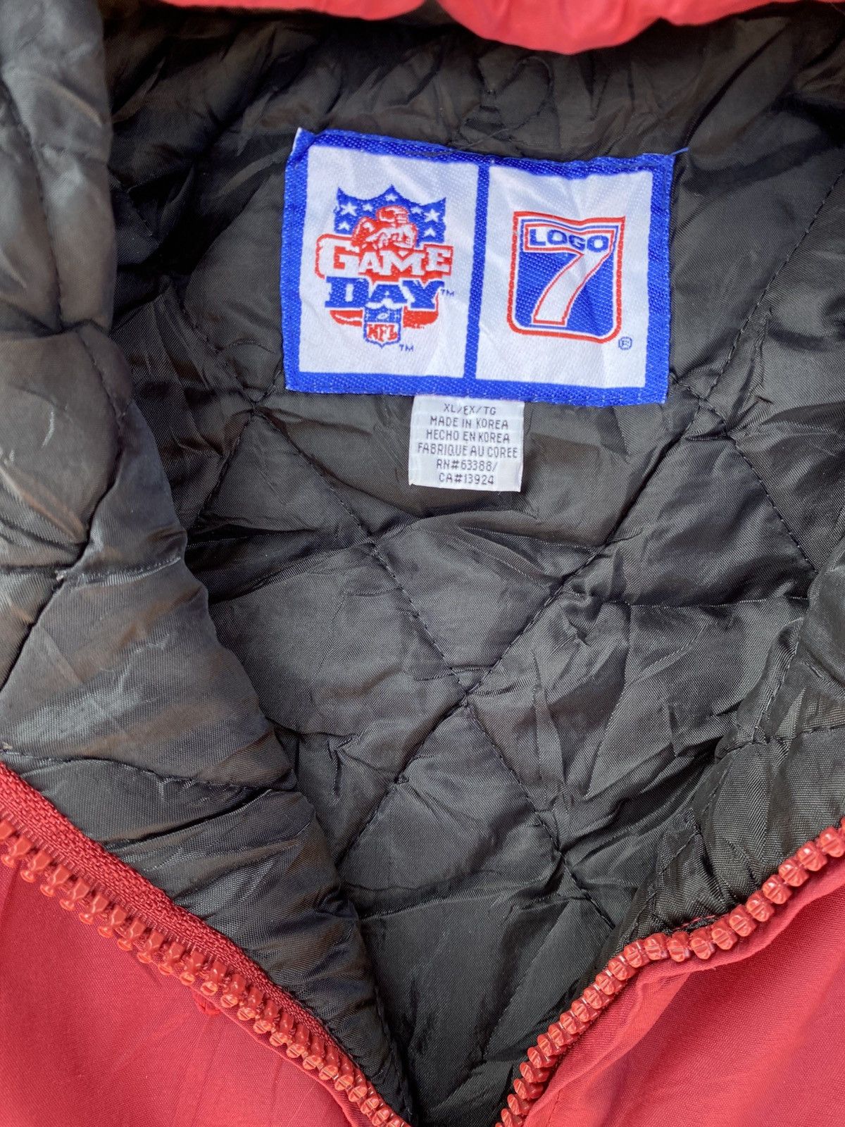 NFL Vintage 90s LoGo 7 Jacket NFL Washington Redskins Men’s Size US XL / EU 56 / 4 - 7 Thumbnail