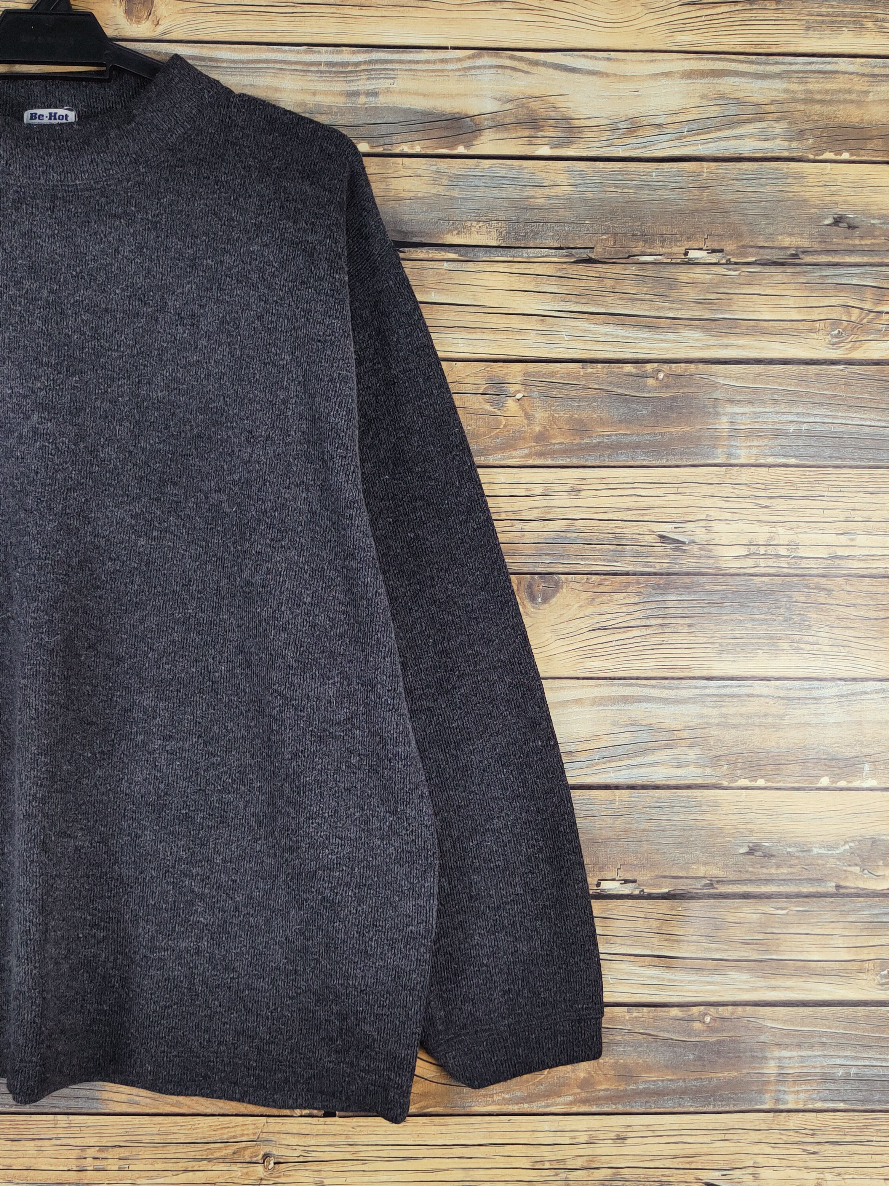 Japanese Brand × Vintage Be Hot Black Sweatshirts #W1148 Size US XL / EU 56 / 4 - 5 Thumbnail