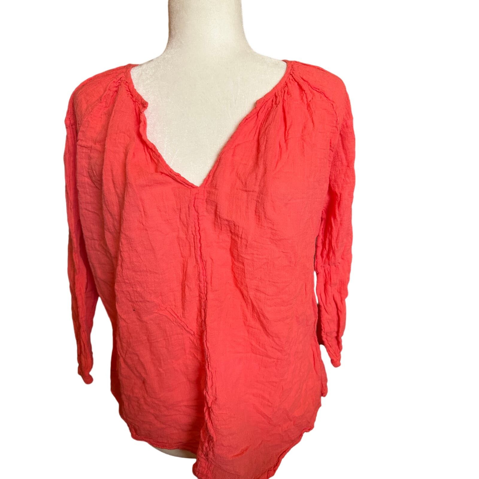 Sundry Sundry Coral Blouse, Size Small, NWOT Size S / US 4 / IT 40 - 2 Thumbnail