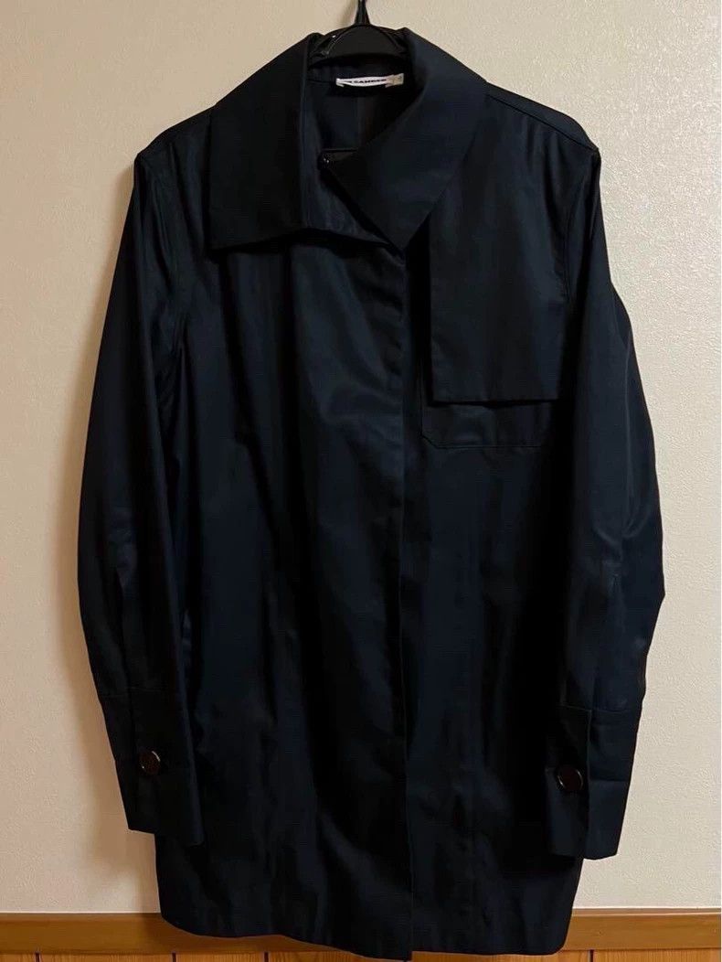 Jil Sander Jil Sander Pure cotton trench coat jacket Size XXS / US 00 / IT 34 - 2 Thumbnail