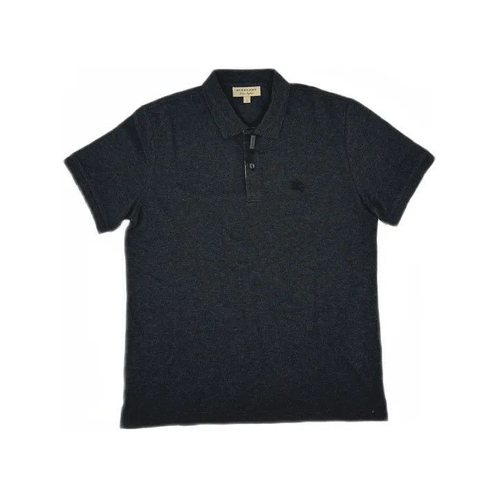 Burberry Burberry Burberry Grey Short Sleeve Polo Shirt-2507 Size US L / EU 52-54 / 3 - 1 Thumbnail