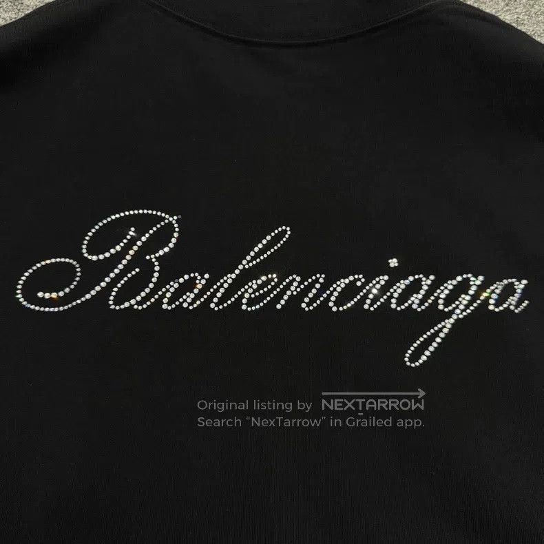 Balenciaga Balenciaga Crystal letter short-sleeve Size US M / EU 48-50 / 2 - 6 Thumbnail