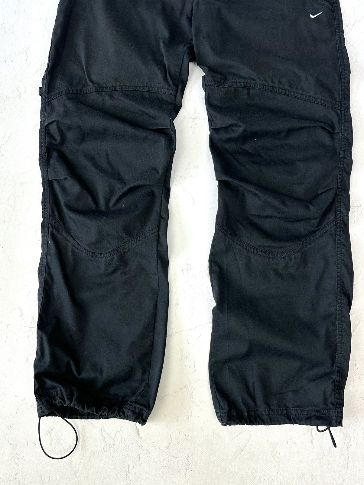 Nike × Vintage Y2K Nike Vintage Swoosh Black Women’s Pants Size 30" / US 8 / IT 44 - 2 Thumbnail