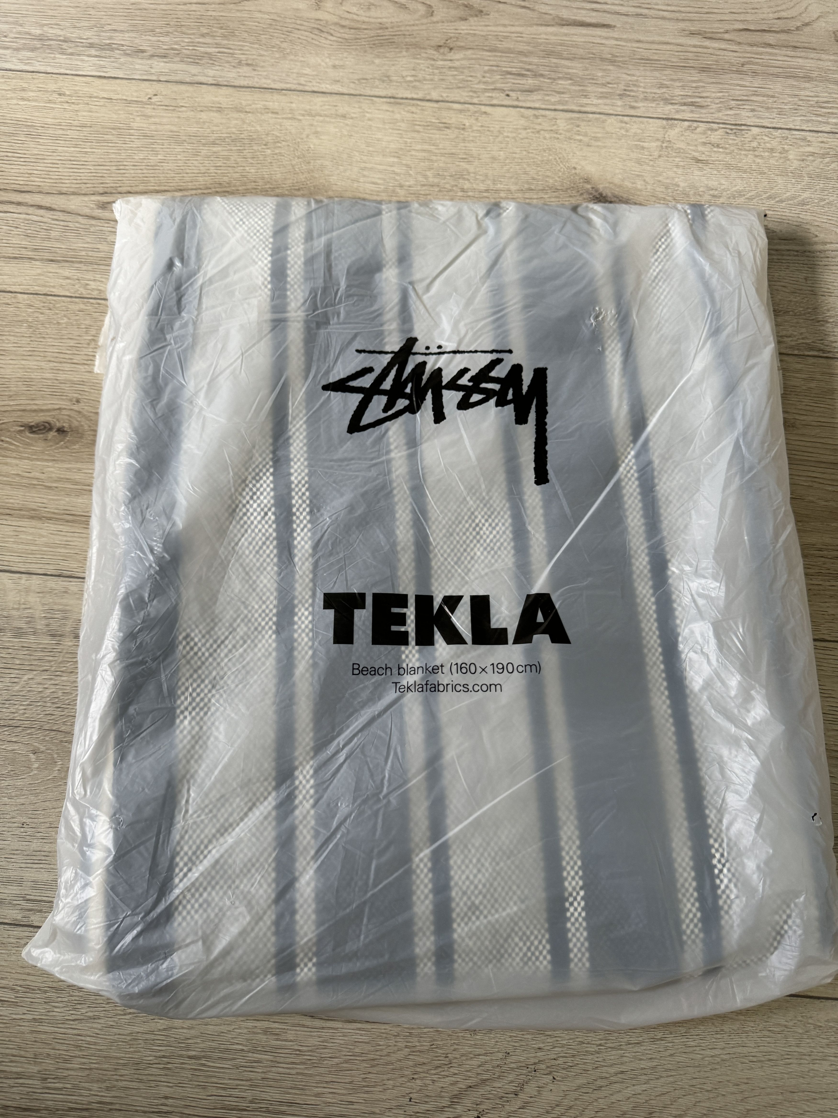 Stussy × Tekla Stussy Tekla Baja Stripes Surf Man Beach Blanket NEW |  Grailed