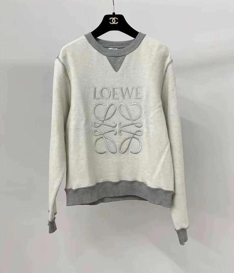 Loewe Loewe Gray Large Logo Sweatshirt - dmc Size US XS / EU 42 / 0 - 1 Thumbnail