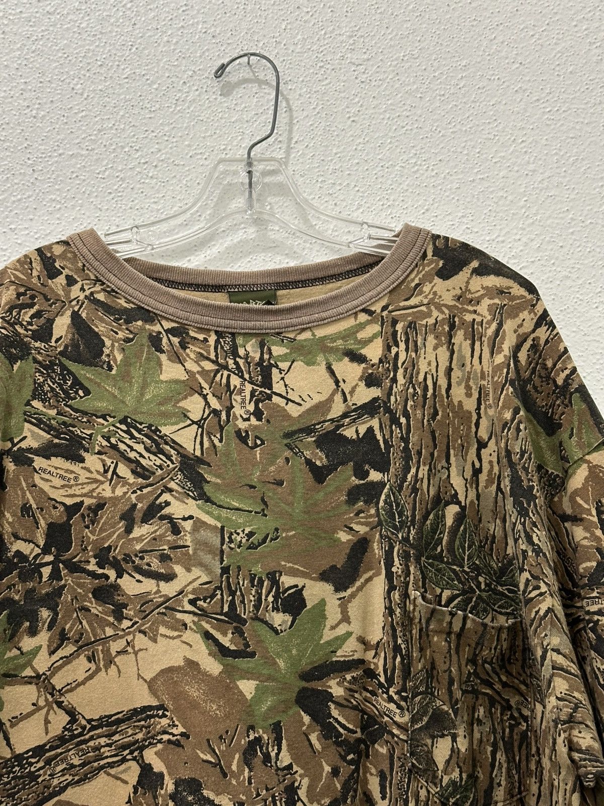 Realtree Vintage Spartan Realtree Pocket T-Shirt Mens XXL Hunting Size US XXL / EU 58 / 5 - 3 Thumbnail