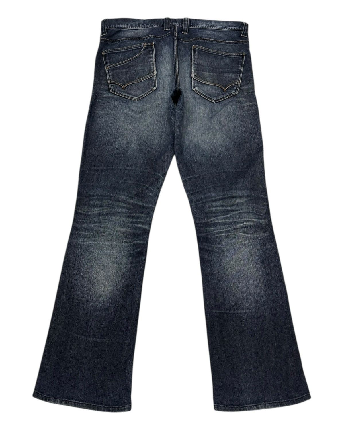 HIDEAWAYS × If Six Was Nine × Nicole Club Nicole Club For Men NCFM Indigo Flared Jeans Size US 34 / EU 50 - 3 Thumbnail