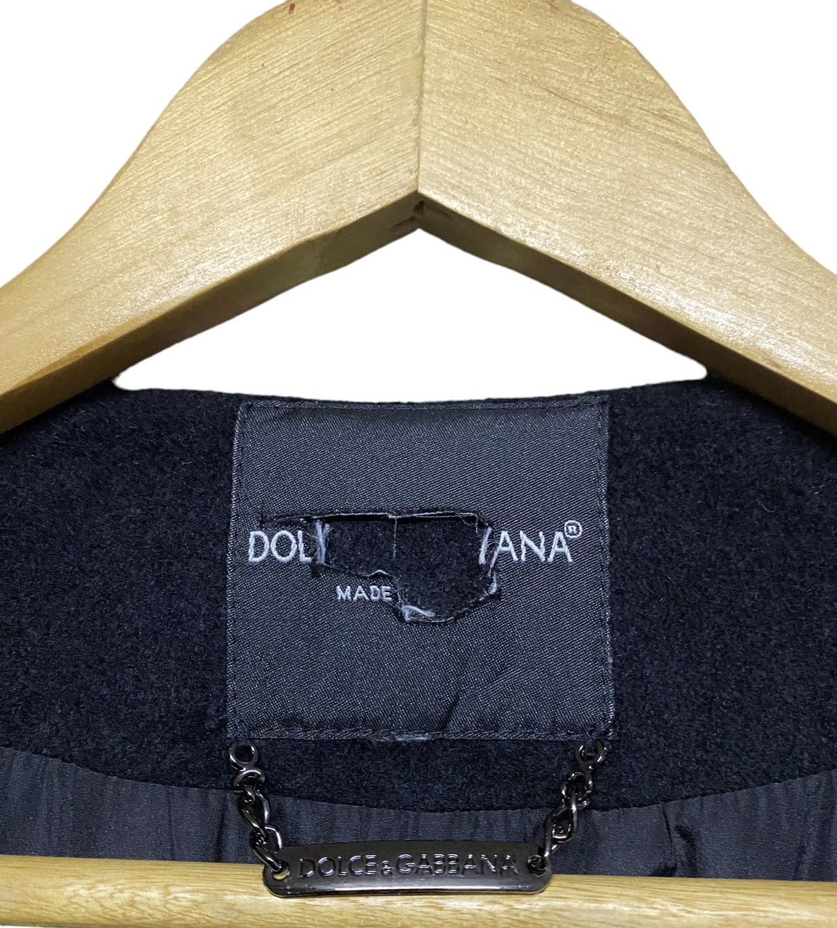 Dolce & Gabbana Authentic🔥Dolce & Gabana Long Coat With Mink Fur Over-Pocket Size US M / EU 48-50 / 2 - 7 Thumbnail