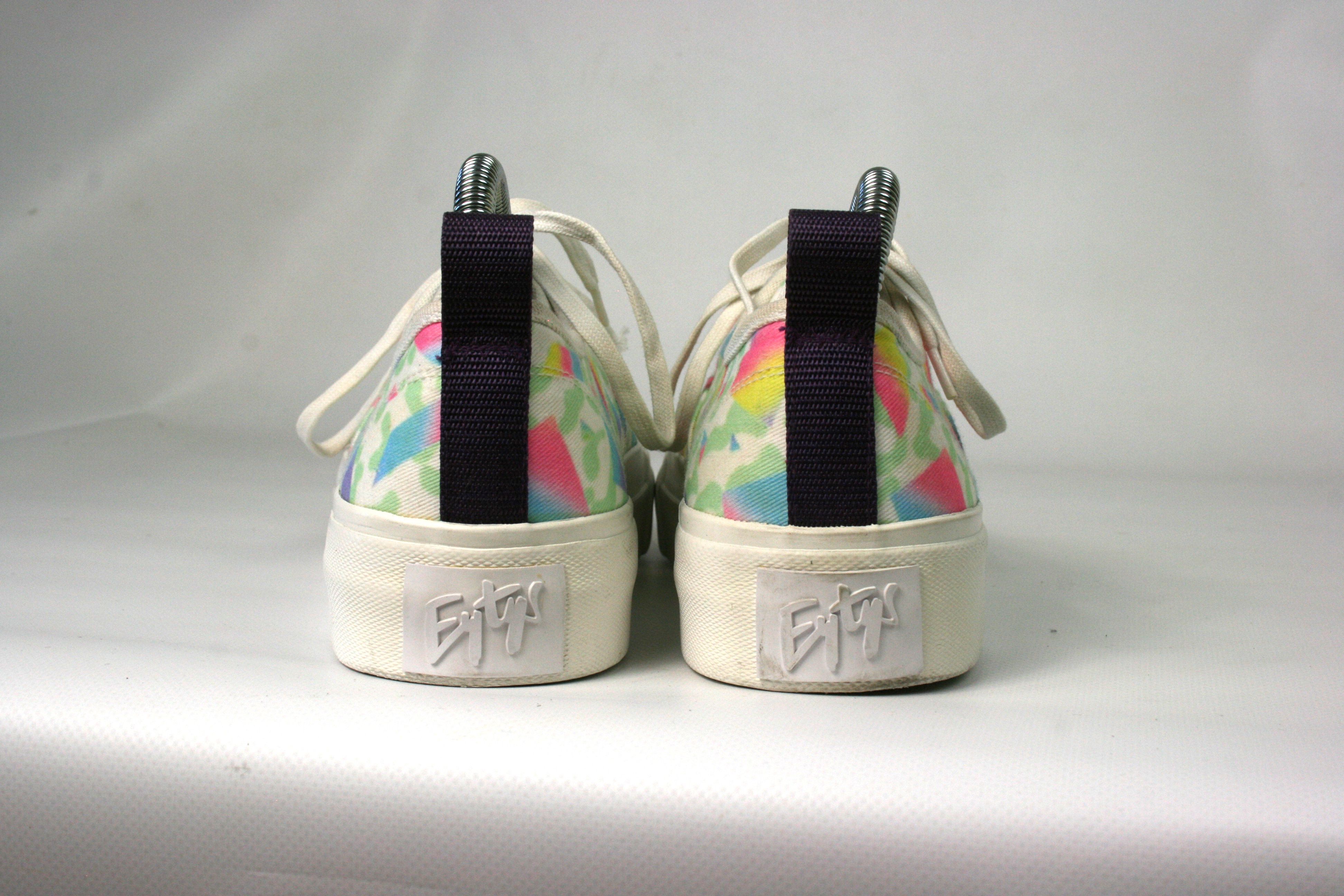 Eytys Mother Canvas Low Sneakers Size US 7.5 / IT 37.5 - 4 Thumbnail