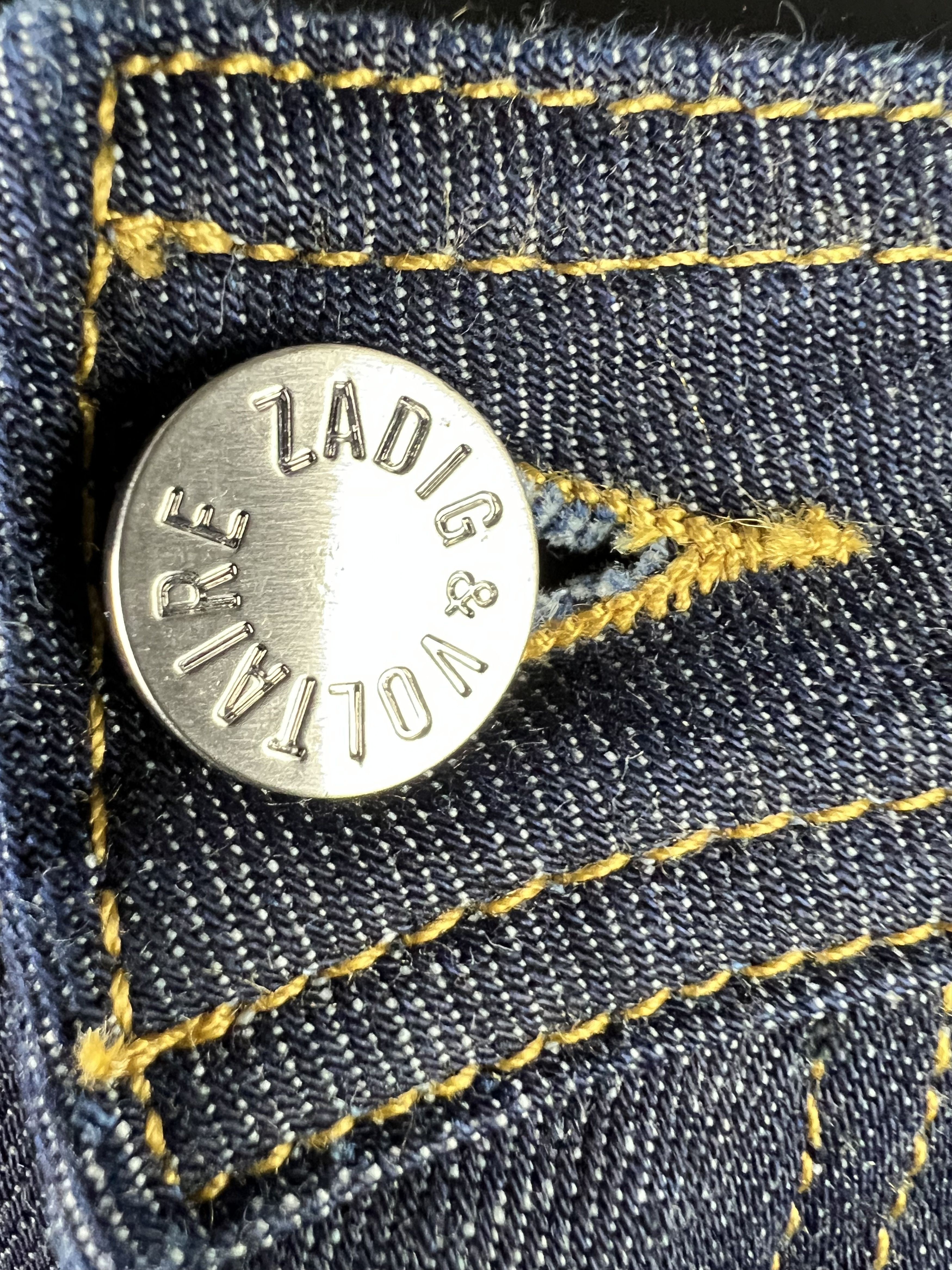 Zadig & Voltaire Zadig Voltaire Women's Pistol Blue Jeans Size 36 Size 27" / US 4 / IT 40 - 8 Thumbnail