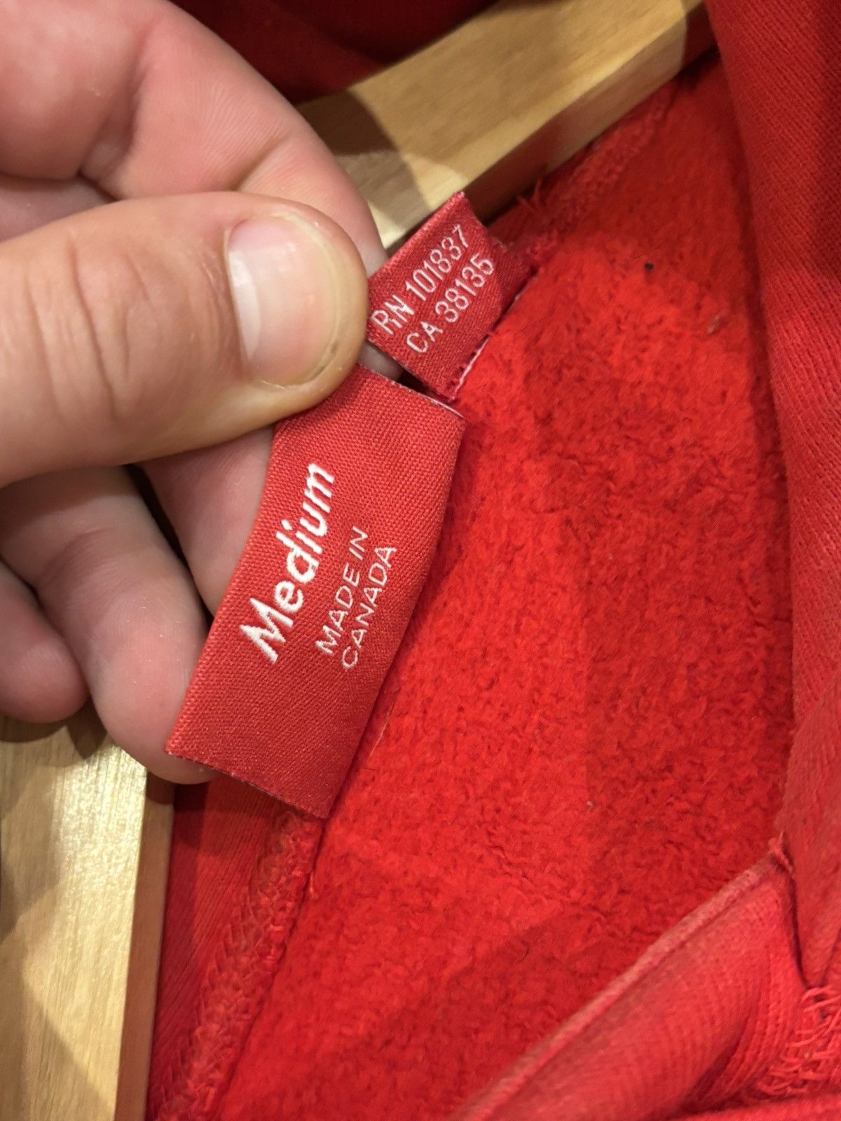 Supreme Supreme Chenille S Hoodie Size US M / EU 48-50 / 2 - 8 Thumbnail