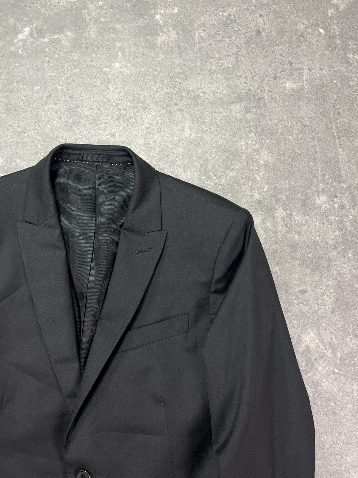 Neil Barrett Neil Barrett Skinny Fit Wool / Silk Blazer Jacket 46 Size 36R - 4 Thumbnail