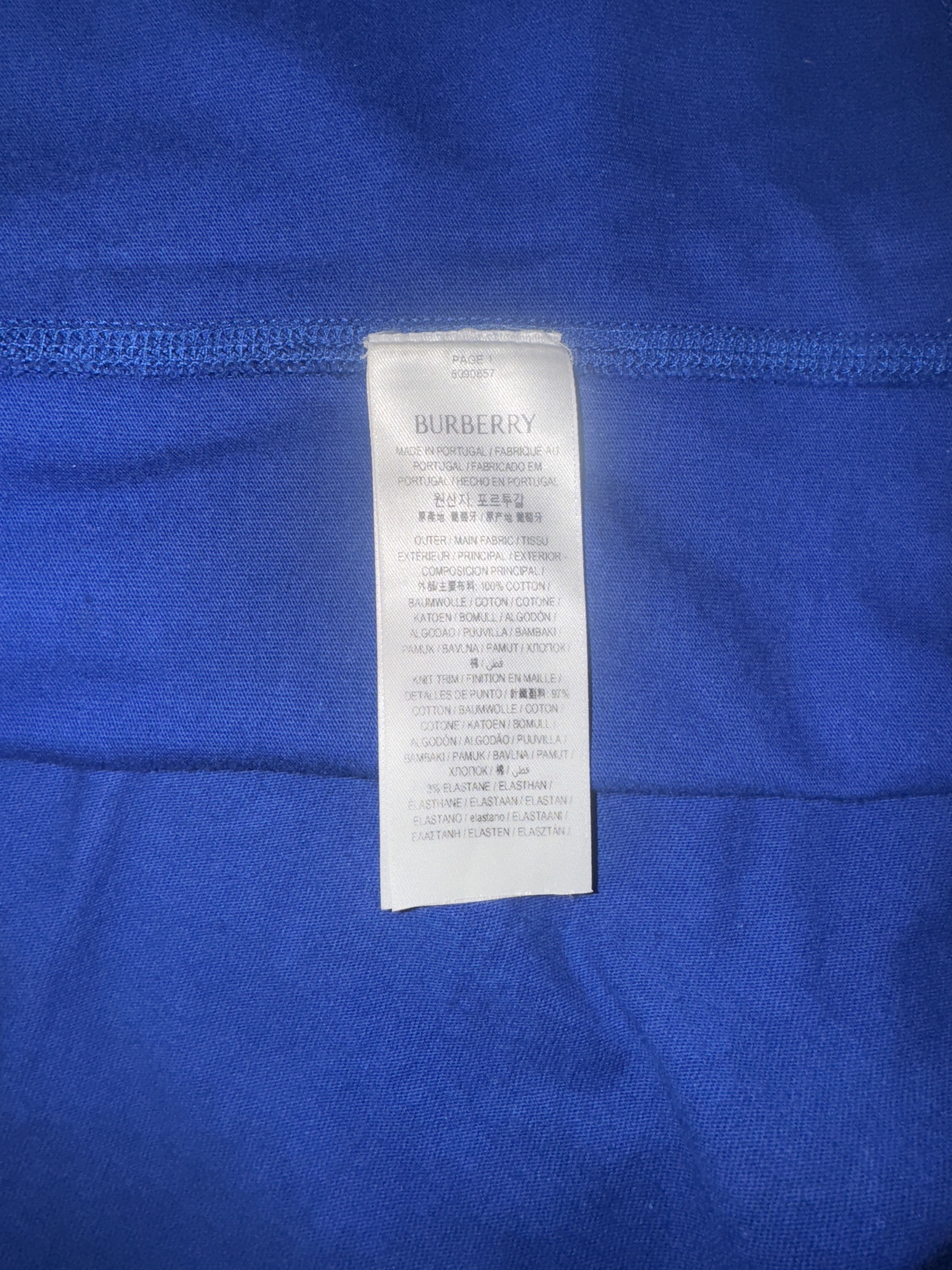 Burberry Frog Cotton T-shirt Size US M / EU 48-50 / 2 - 7 Thumbnail