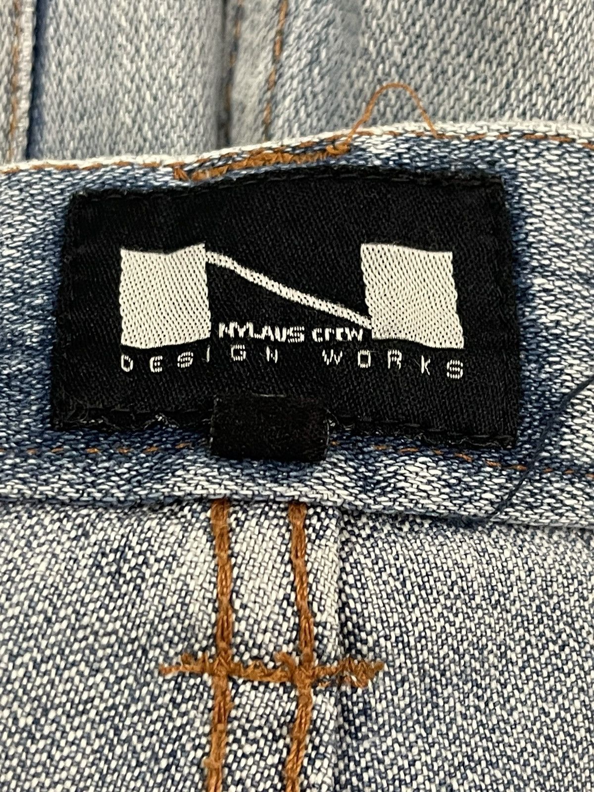 Hysteric Glamour Vintage Japanese Nylaus Bush Pants Style Blue Wash Jeans Size US 30 / EU 46 - 7 Thumbnail