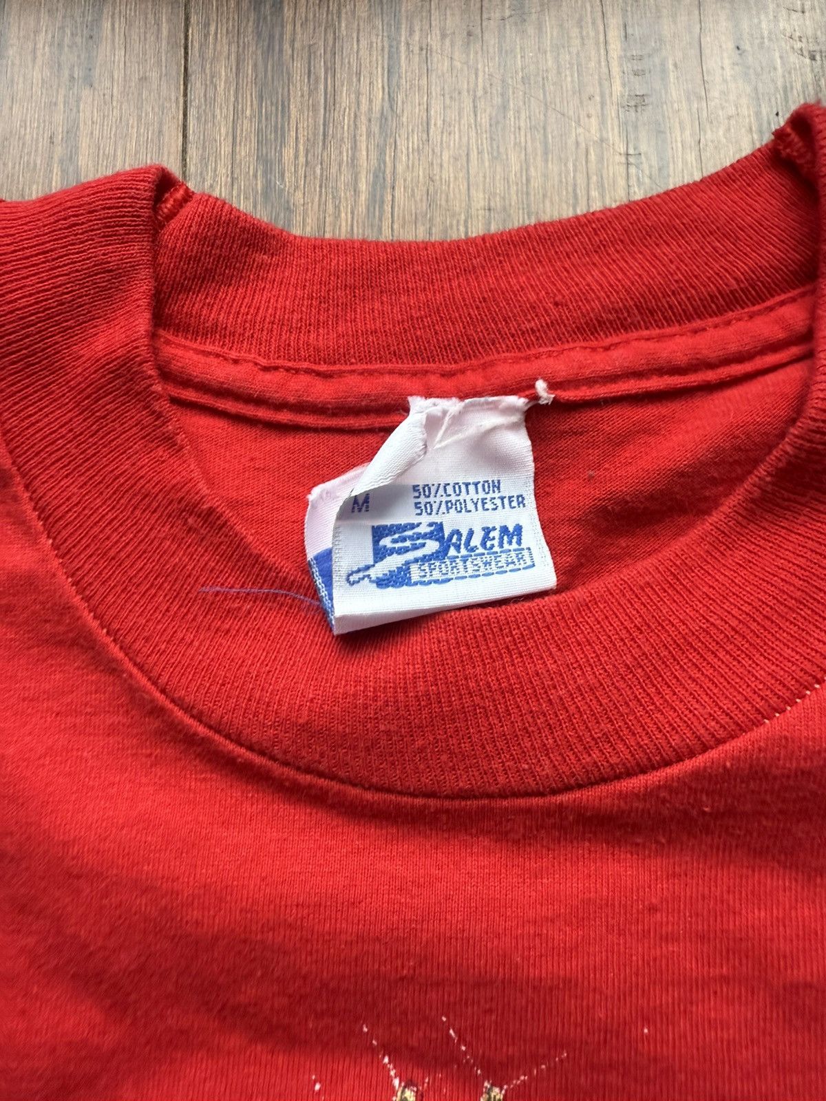 Vintage 1990 Cincinnati Reds World Series Tee FITS XS Size US M / EU 48-50 / 2 - 3 Thumbnail