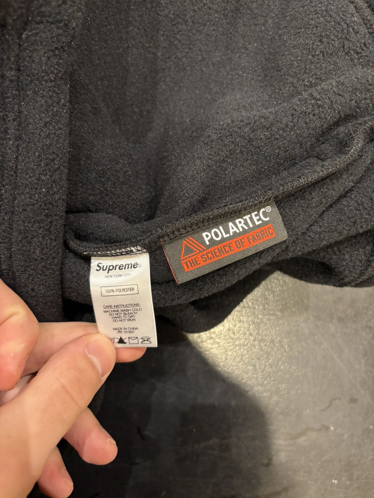 Supreme Supreme Polartec Box Logo Half Zip Fleece Size US L / EU 52-54 / 3 - 5 Thumbnail