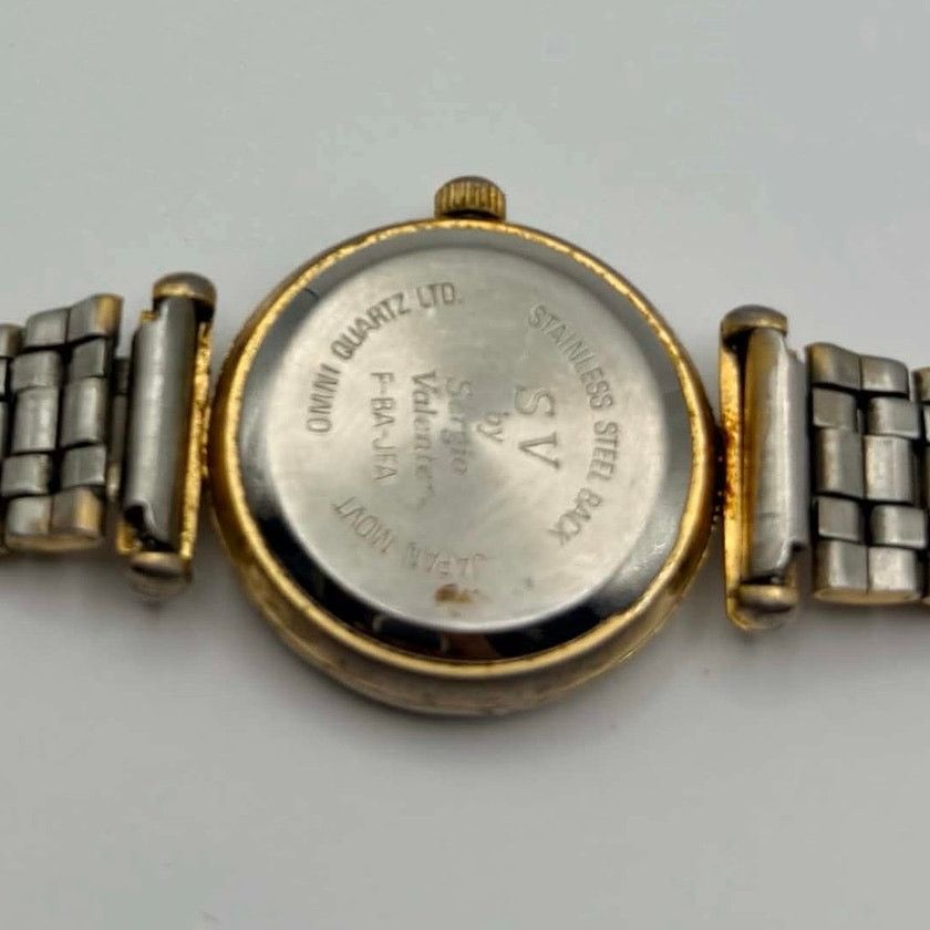 Other Vintage Gold & Blue Sergio Valente Watch Size ONE SIZE - 6 Thumbnail