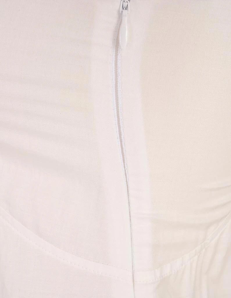 Jil Sander o1w1db10825 Short Dress in White Size L / US 10 / IT 46 - 3 Thumbnail