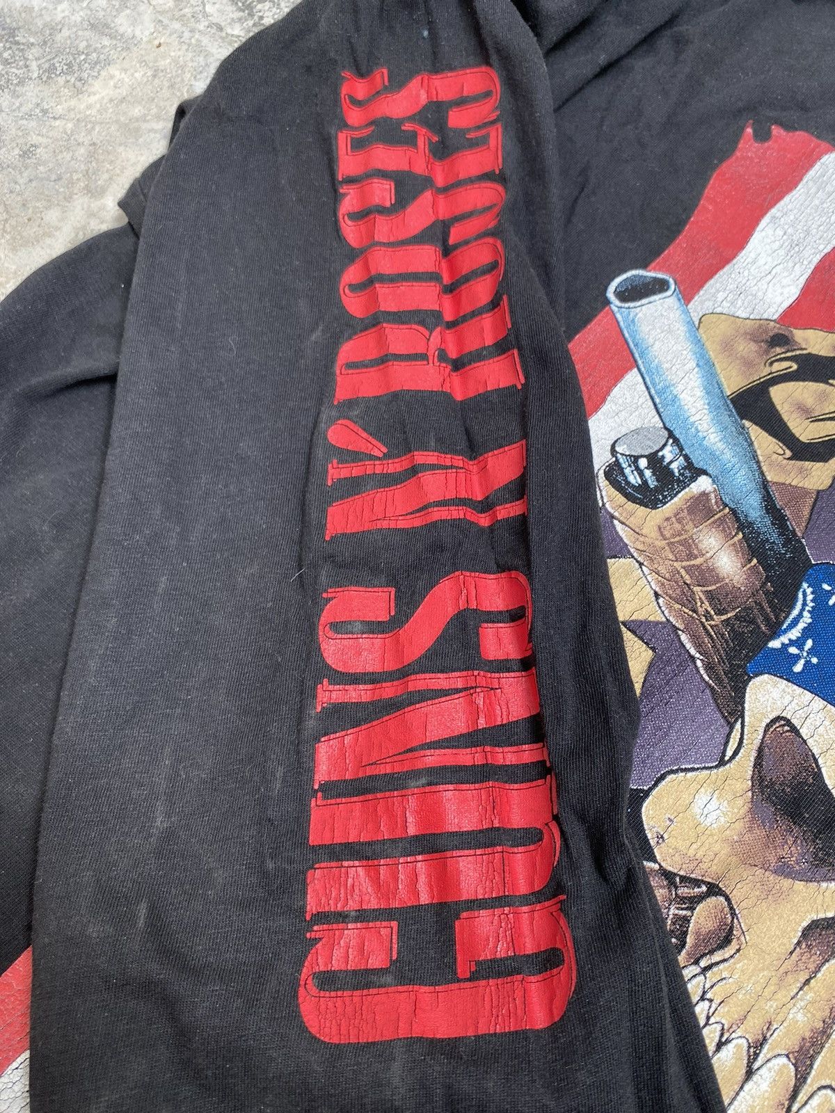 Brockum × Guns N' Roses RARE Vintage 1991 Guns N Roses Longsleeve T-shirt merch Size US L / EU 52-54 / 3 - 10 Thumbnail